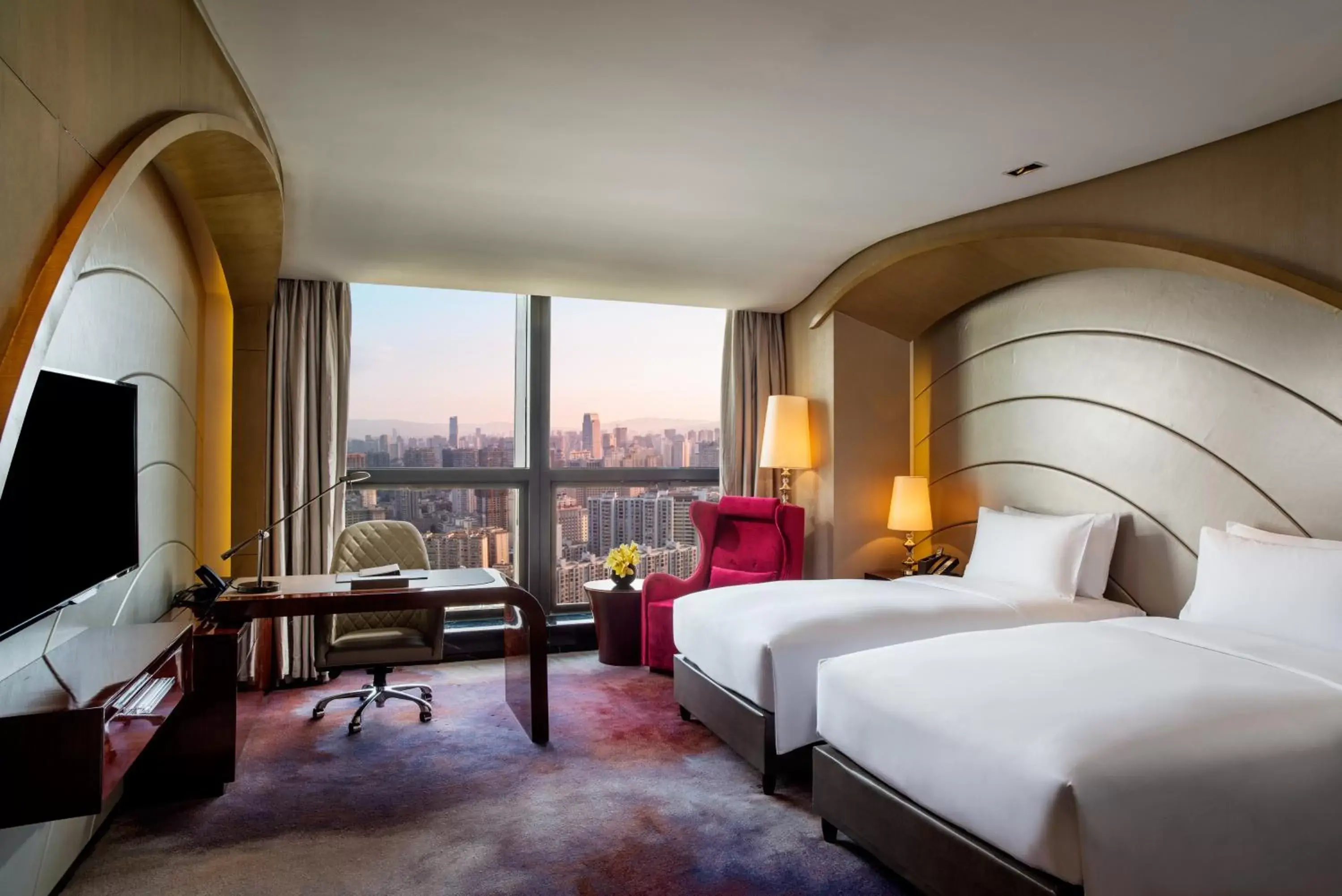 Luxury Twin Room with Club Access in Sofitel Kunming Luxury Twin Room with Club Access in Sofitel Kunming
