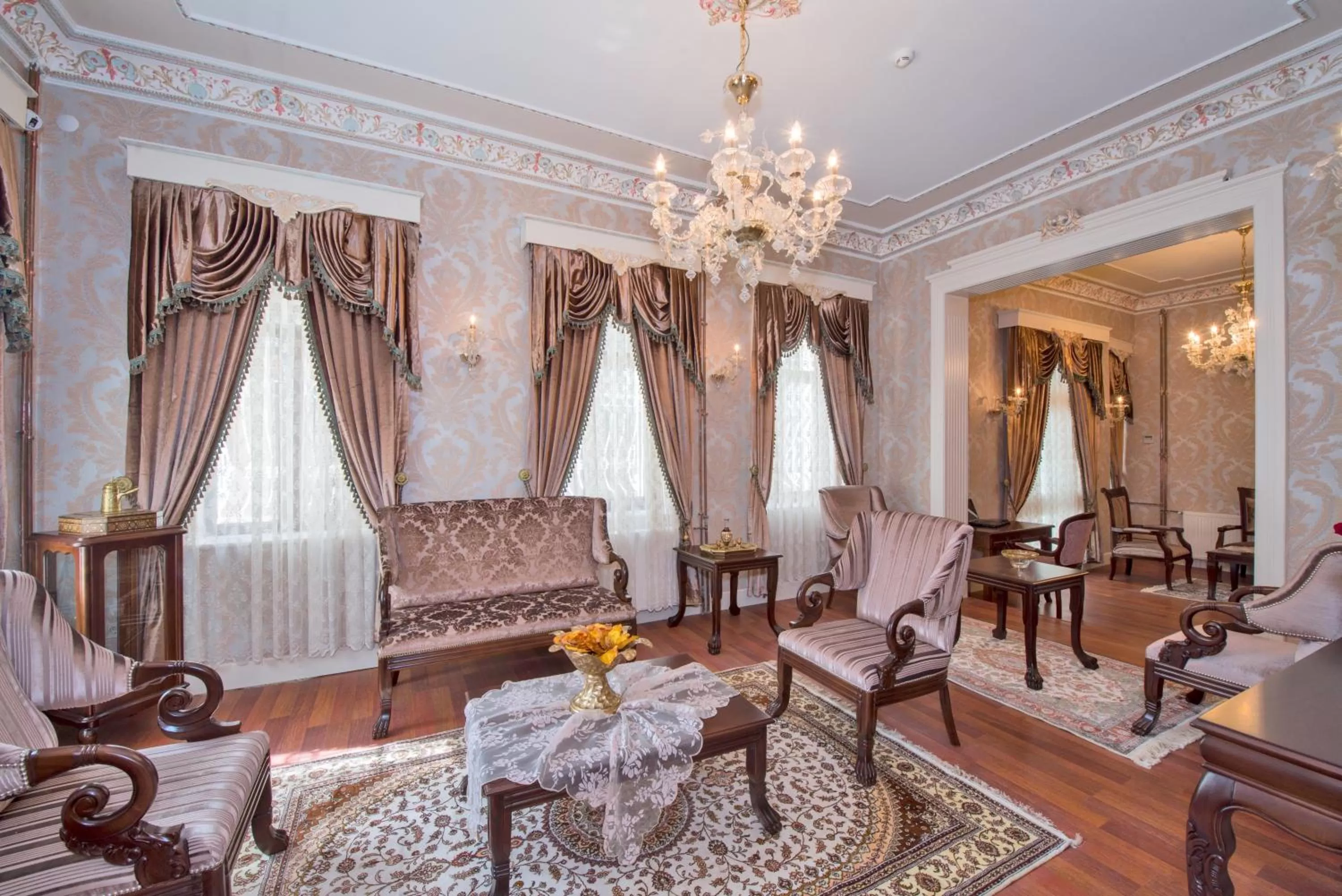 Living room in Enderun Hotel Istanbul