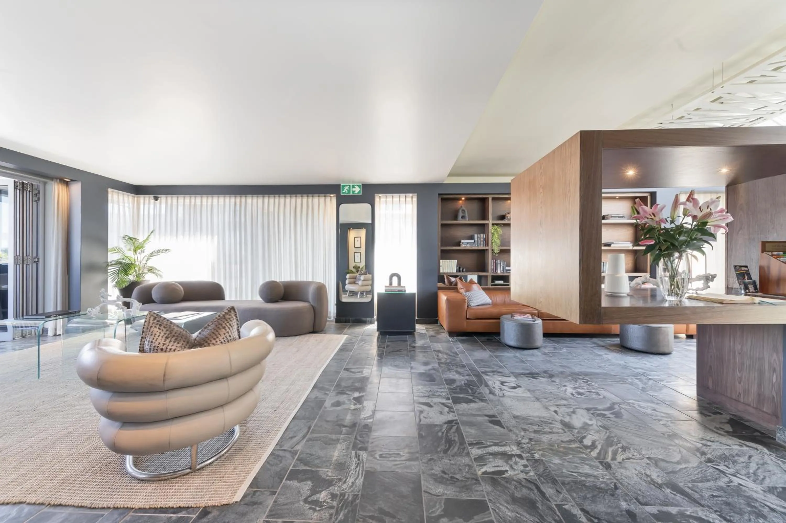 Living room in O on Kloof Boutique Hotel & Spa