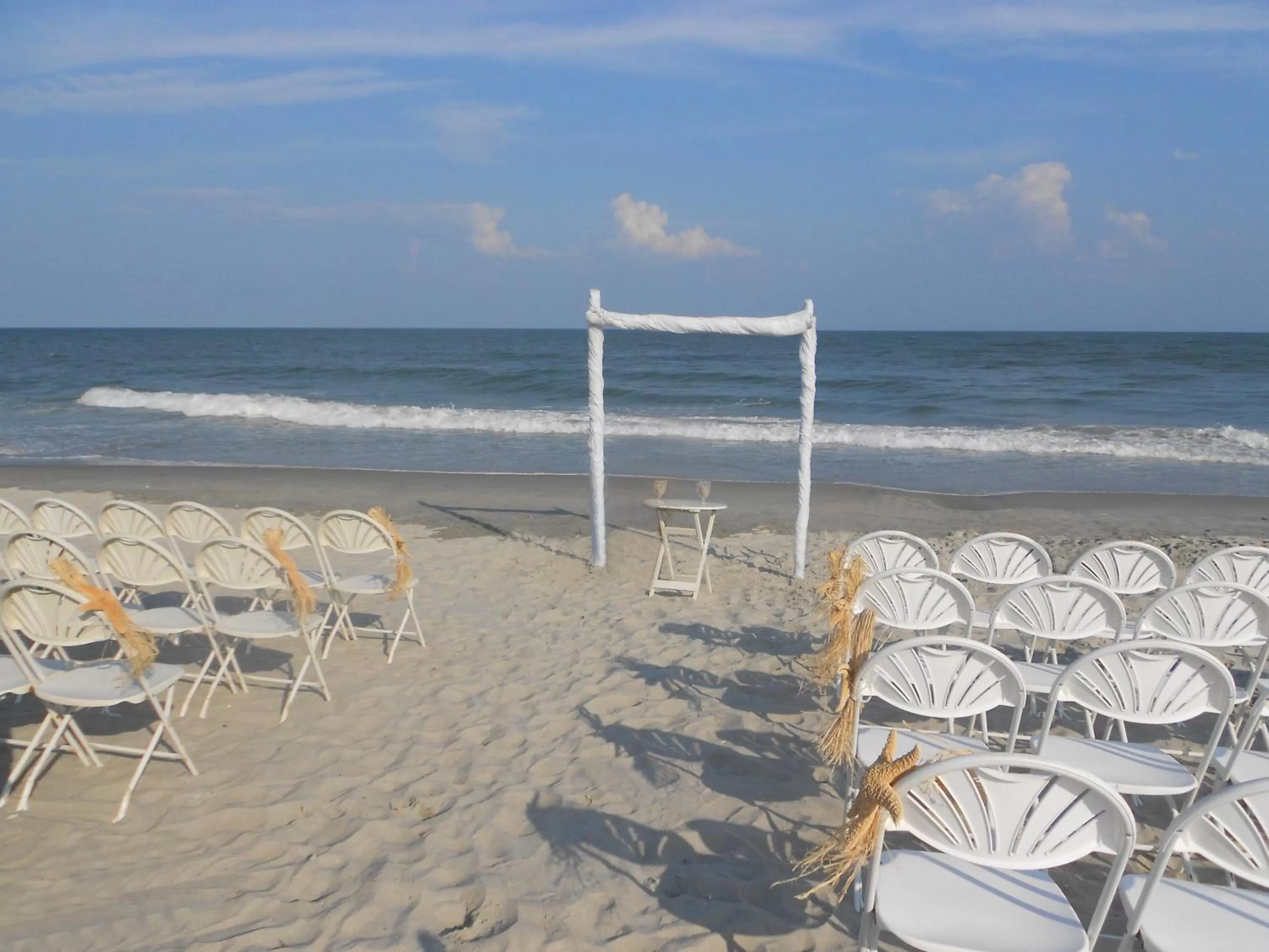 Beach in Holiday Inn Resort Oceanfront at Surfside Beach by IHG