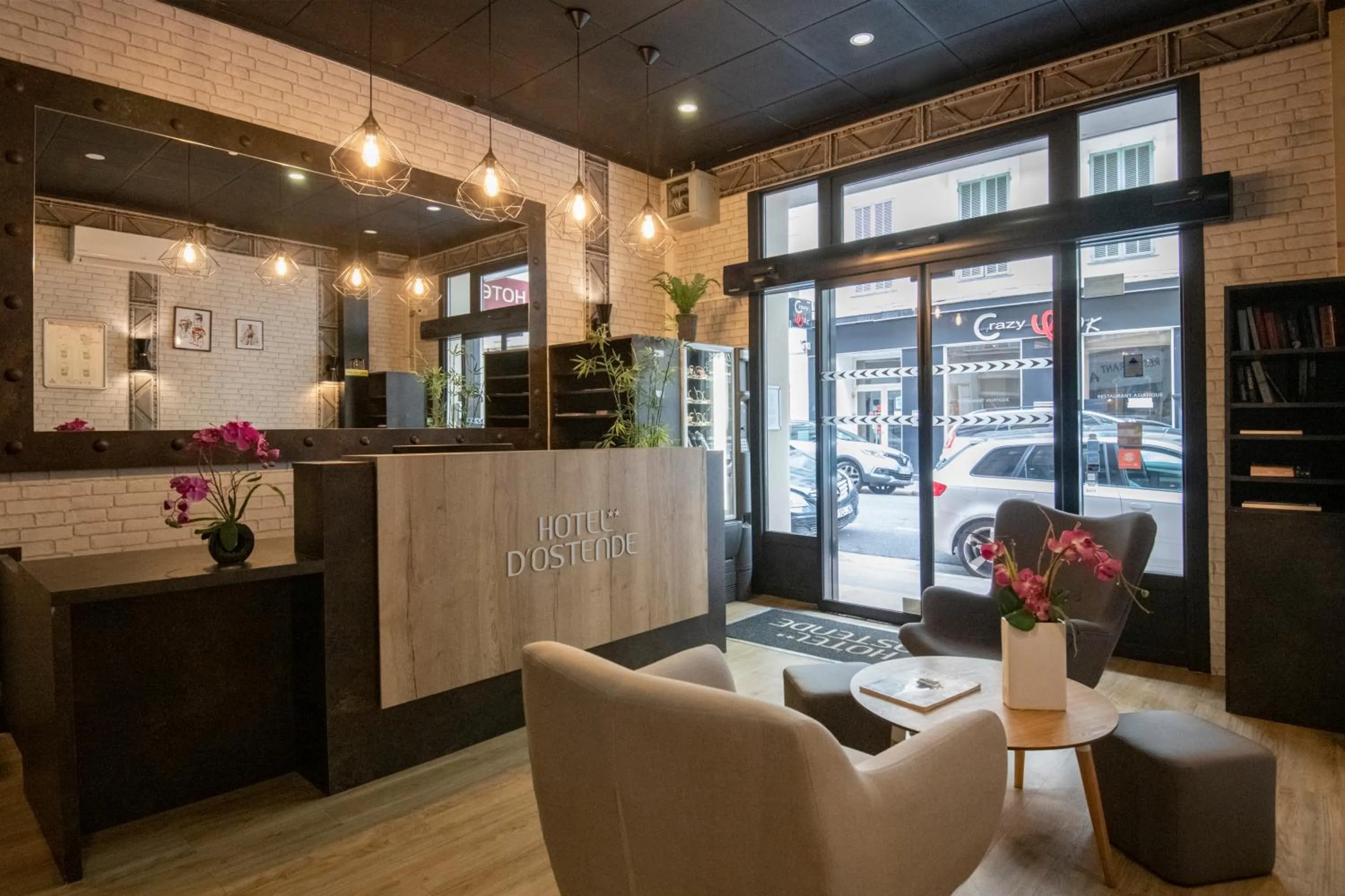 Lobby or reception in Hotel d'Ostende