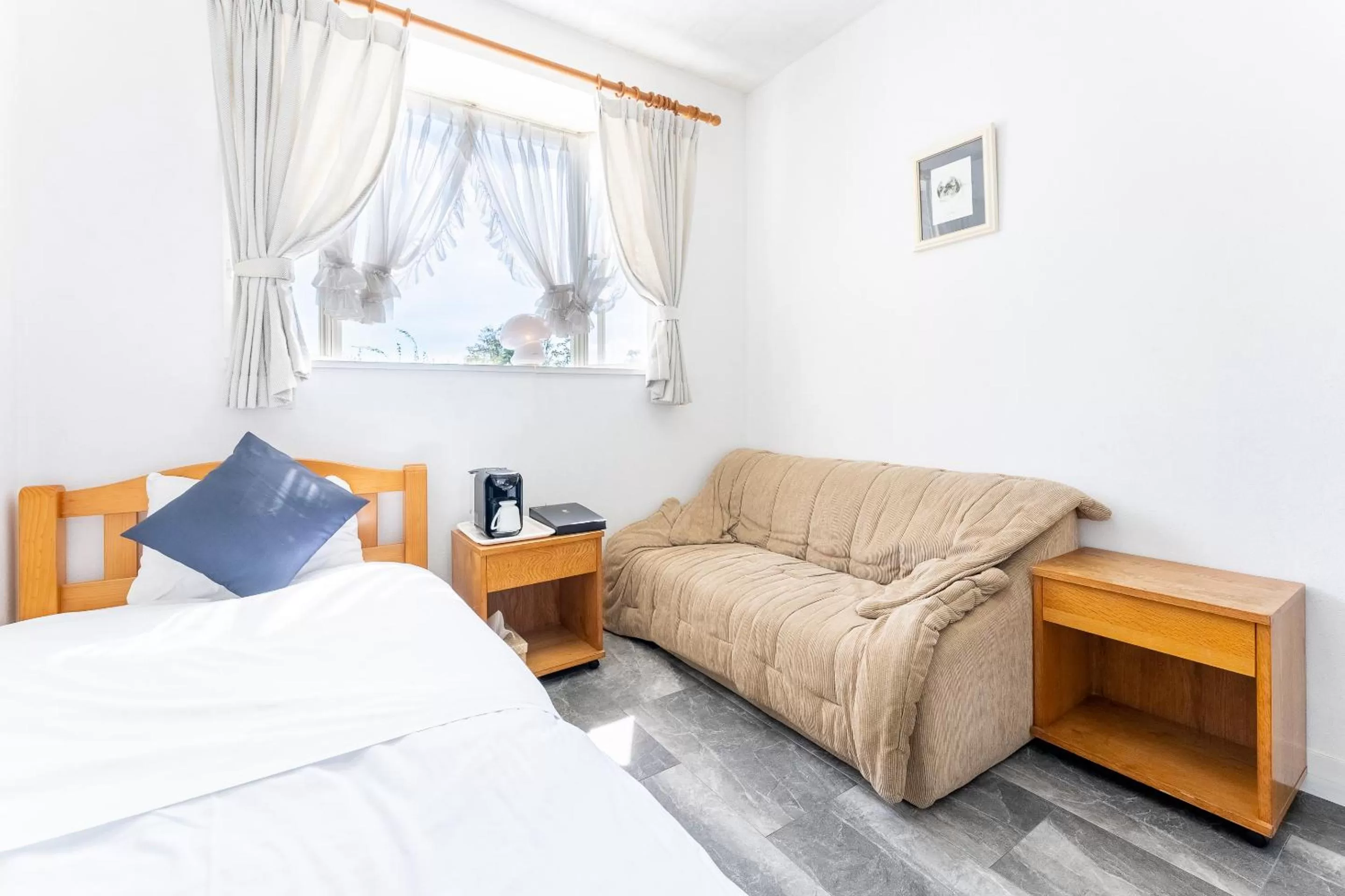 Photo of the whole room, Bed in Tabist Kiyosato Grandeur Yatsugatake