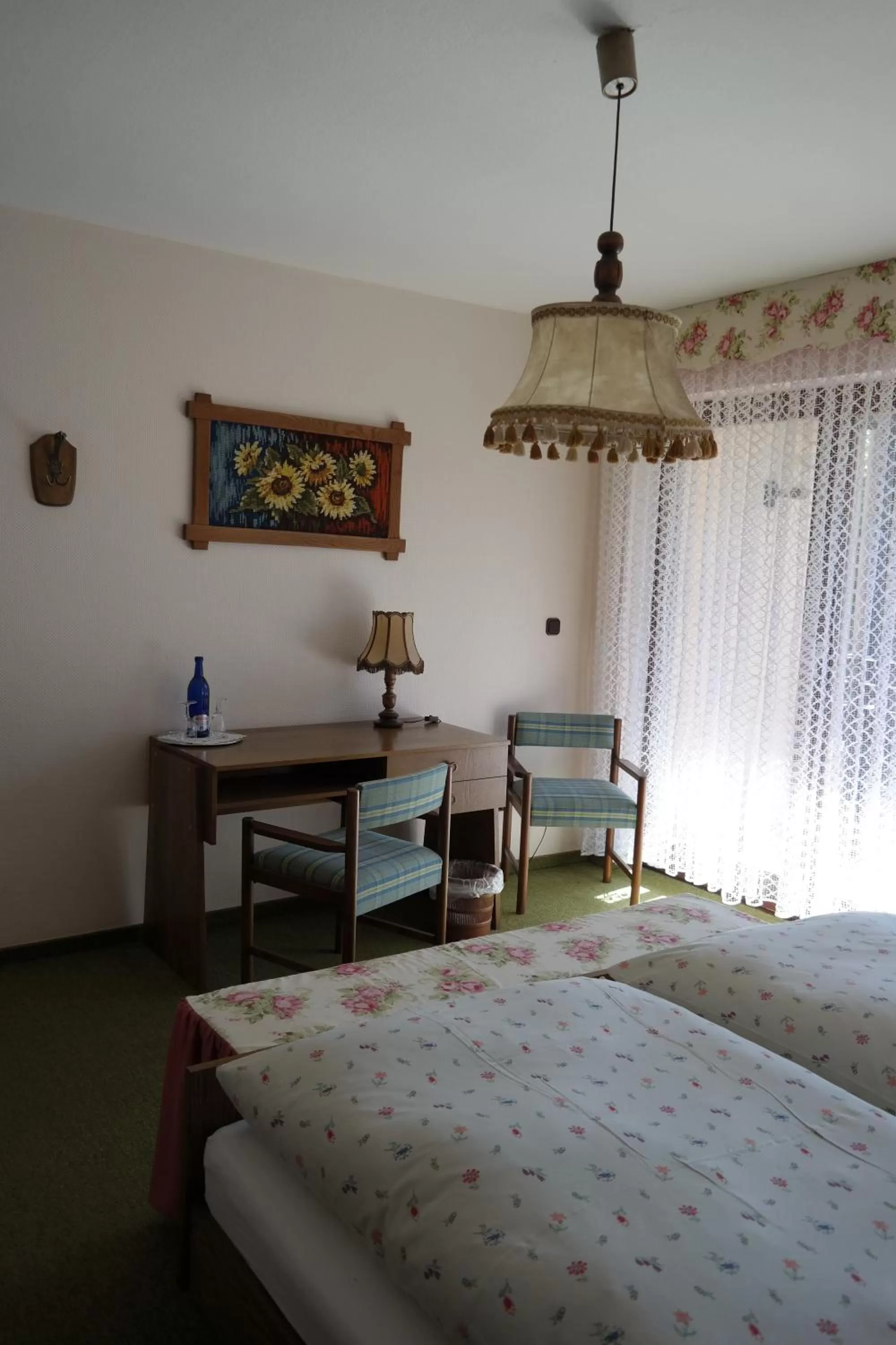 Bed in Herzog's Ulsterbrücke Garni Hotel