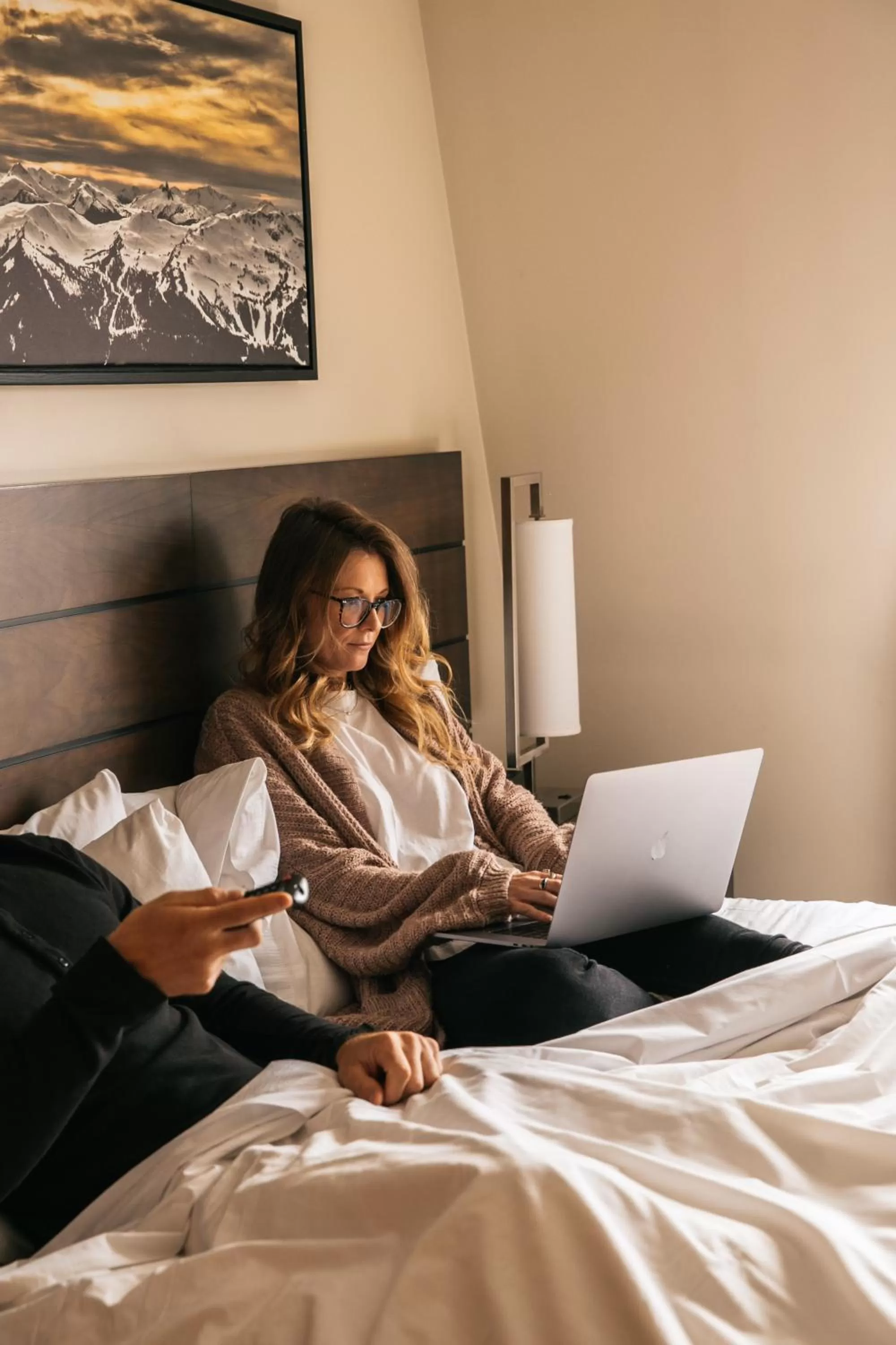 Bed in Sundial Hotel