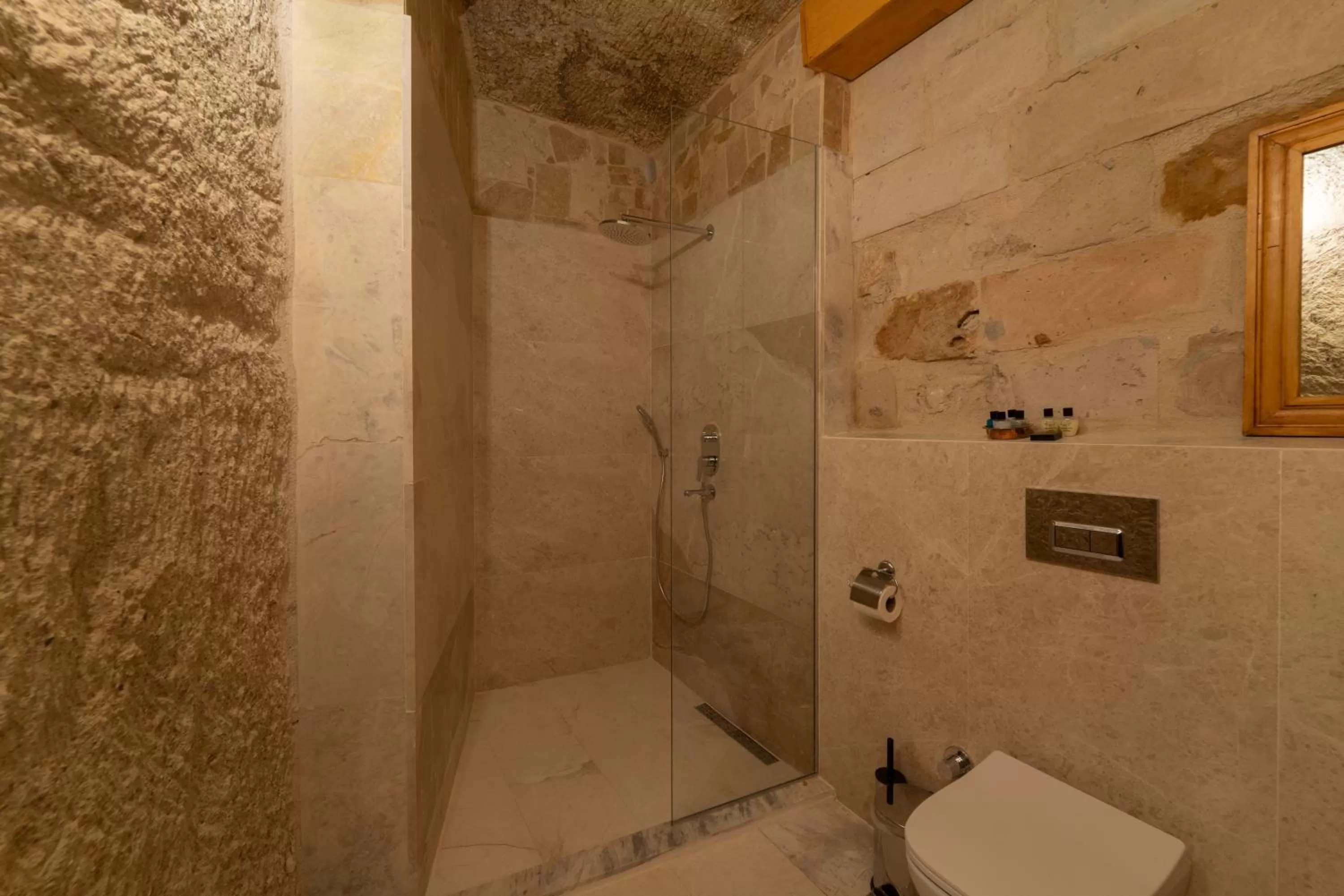 Shower in Göreme Escape Cave