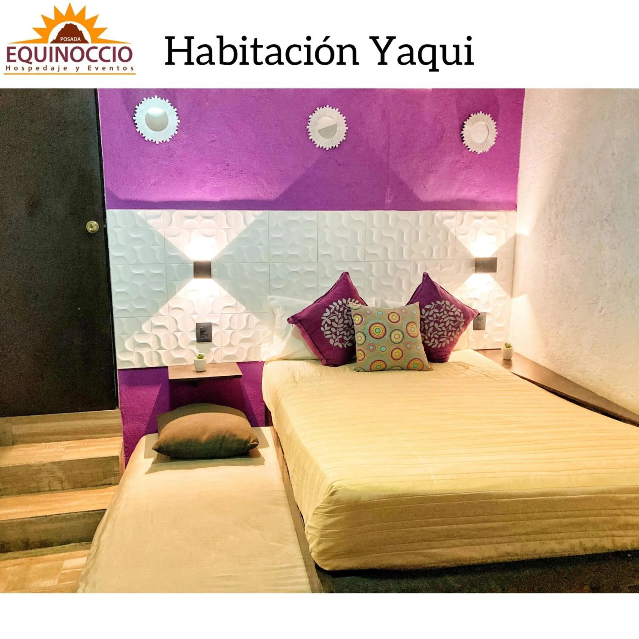 Bedroom, Bed in Posada Equinoccio