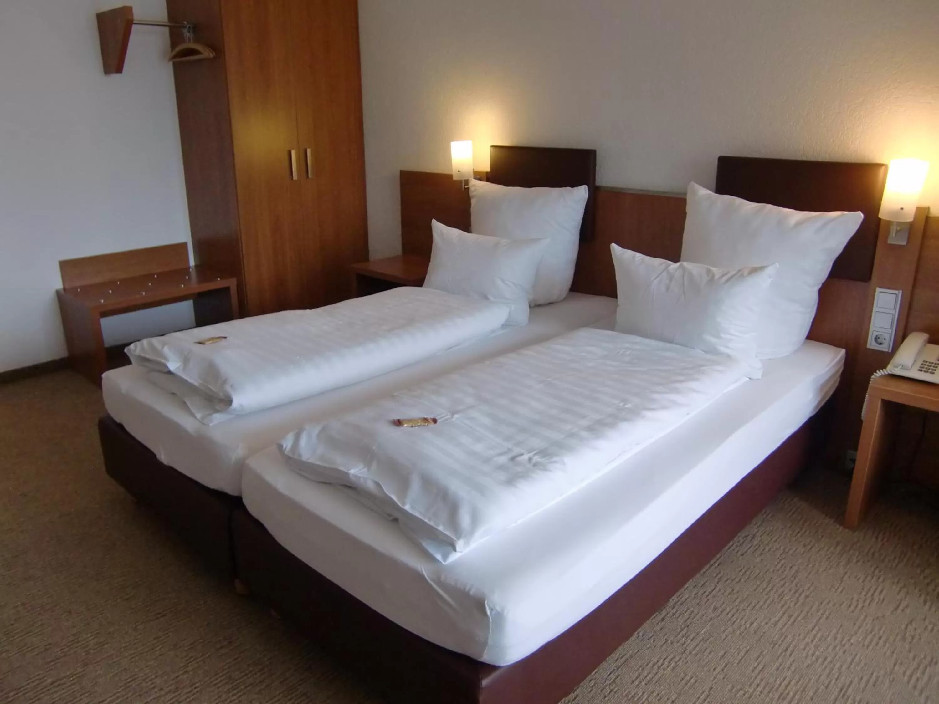 Bedroom, Bed in Hotel Darstein