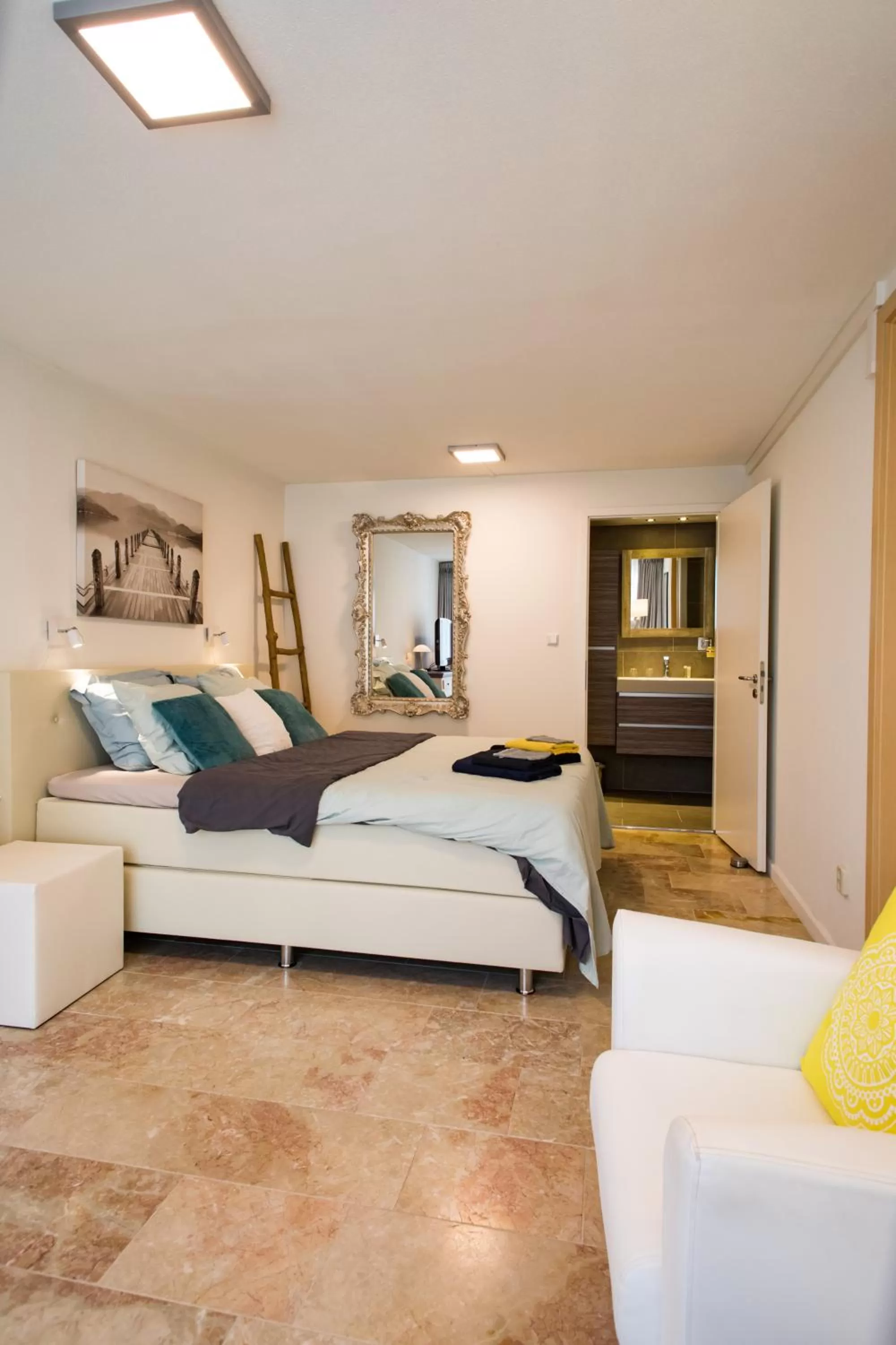 Bed in Luxe B&B Het Colmerhof