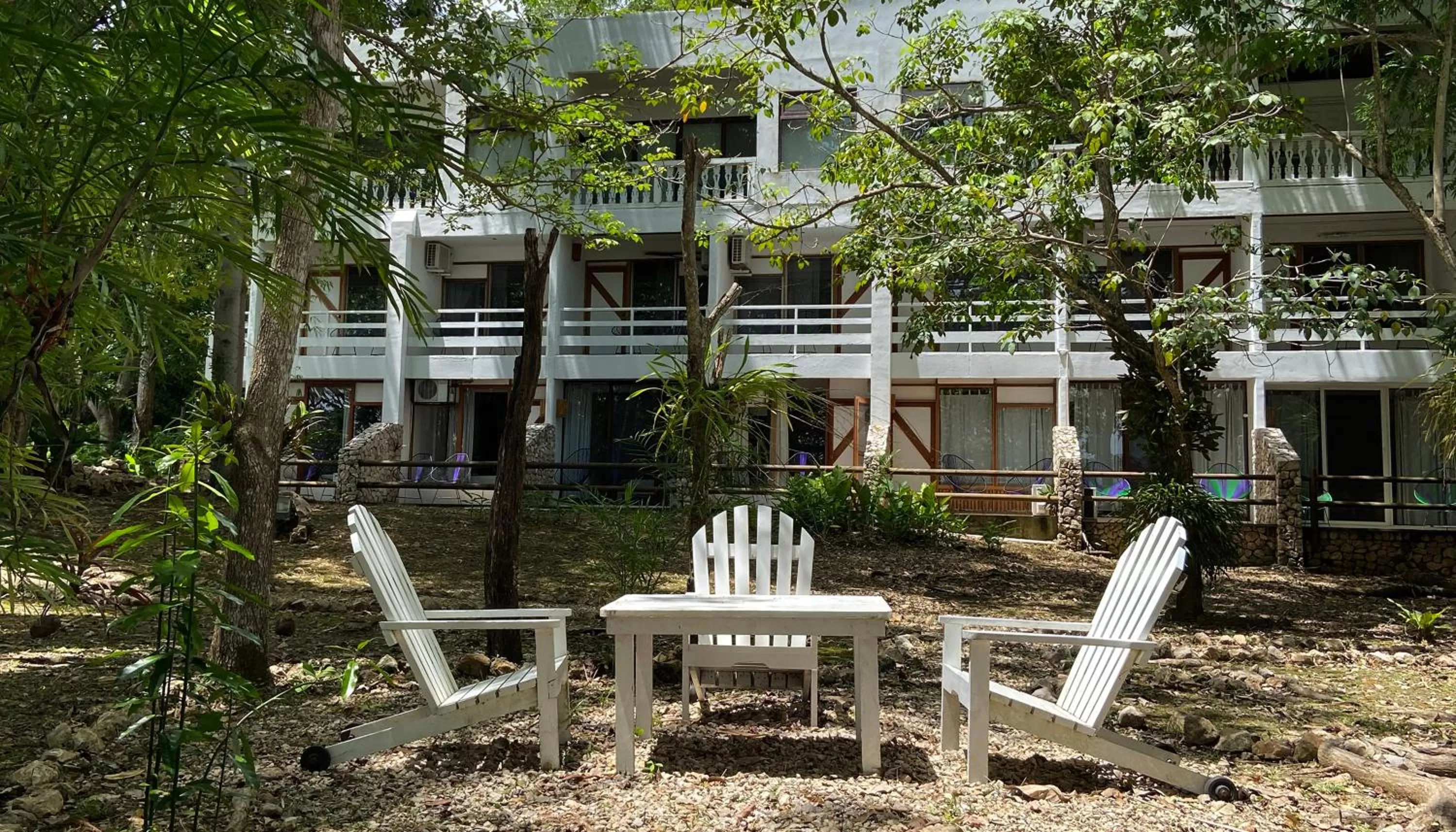 Inner courtyard view in Hotel Maya Internacional