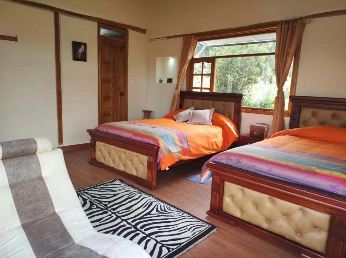 Photo of the whole room, Bed in Ruta de los volcanes "Casa de campo"