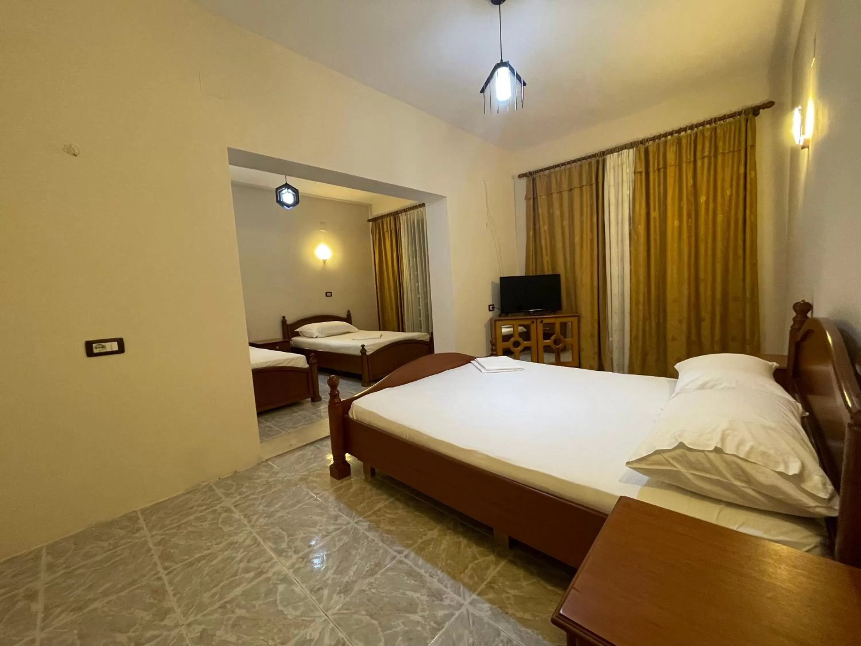 Bed in Hotel Belvedere