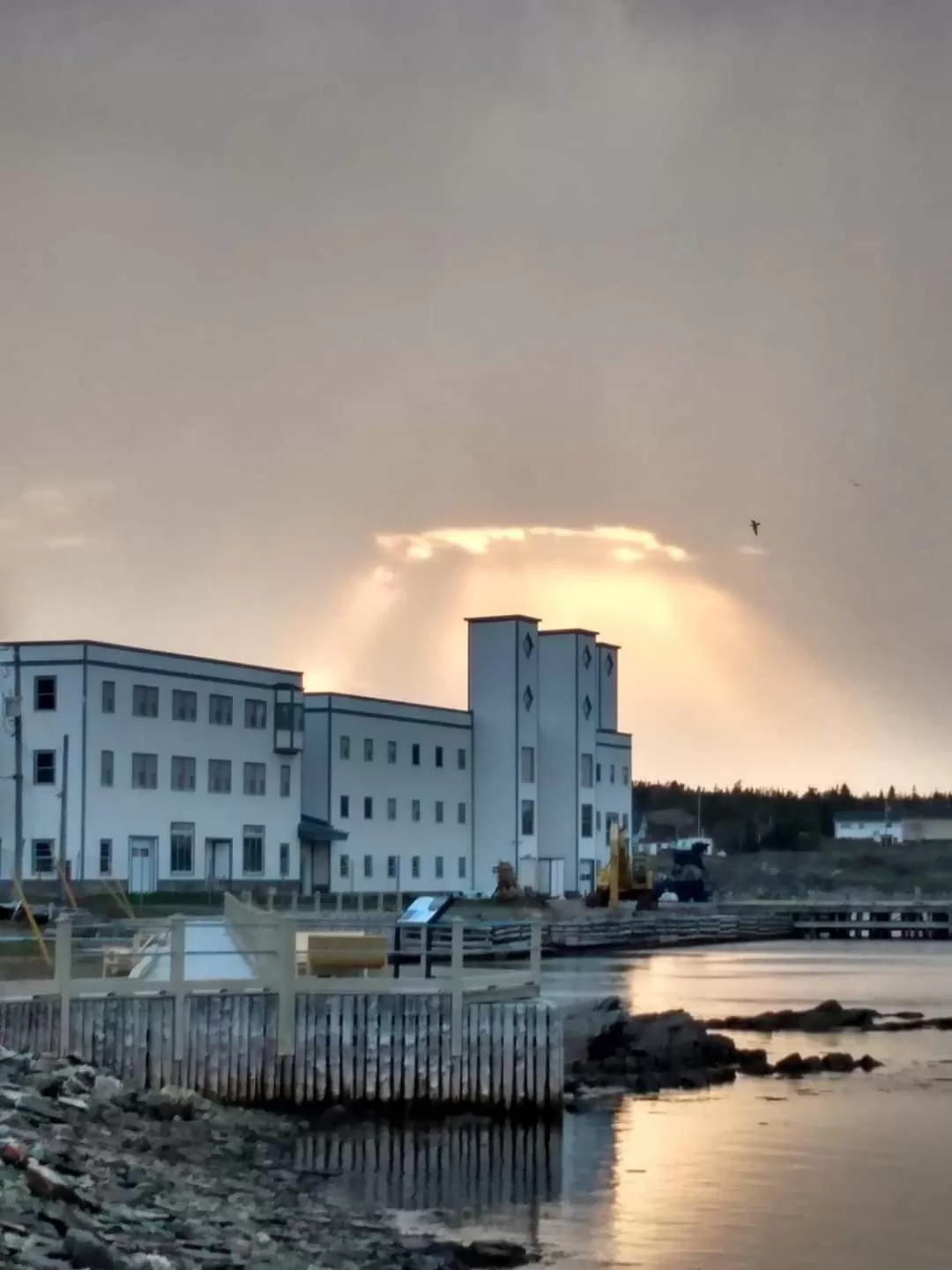 Sunset in The Harbourside Inn