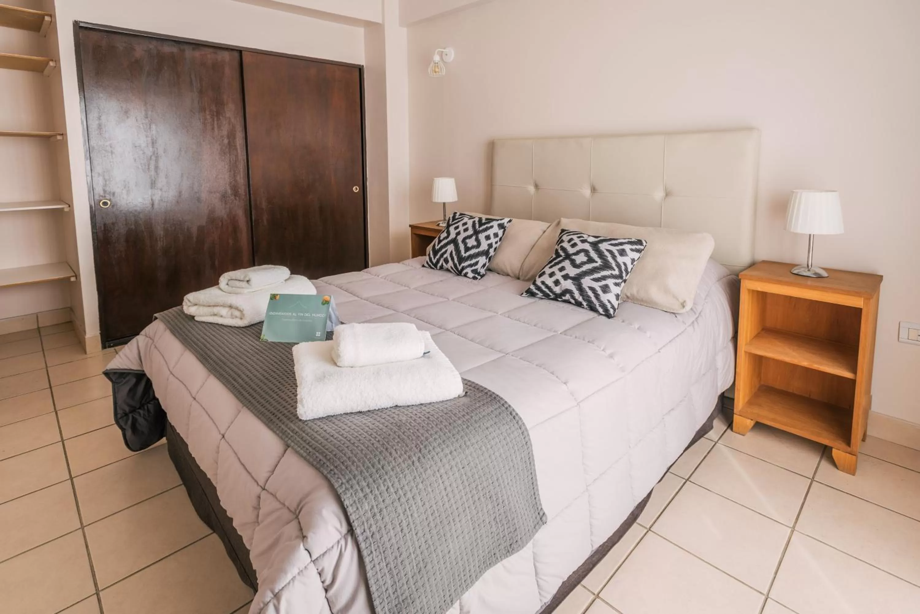 Bed in Riviera Fueguina Apartments