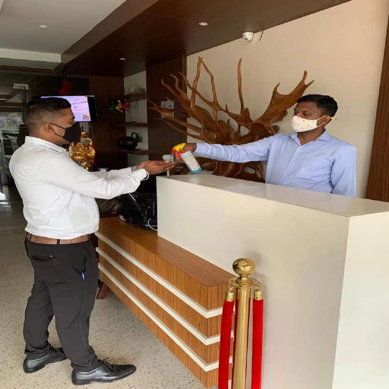 Staff in Sapphire Premium Hotel & Suite