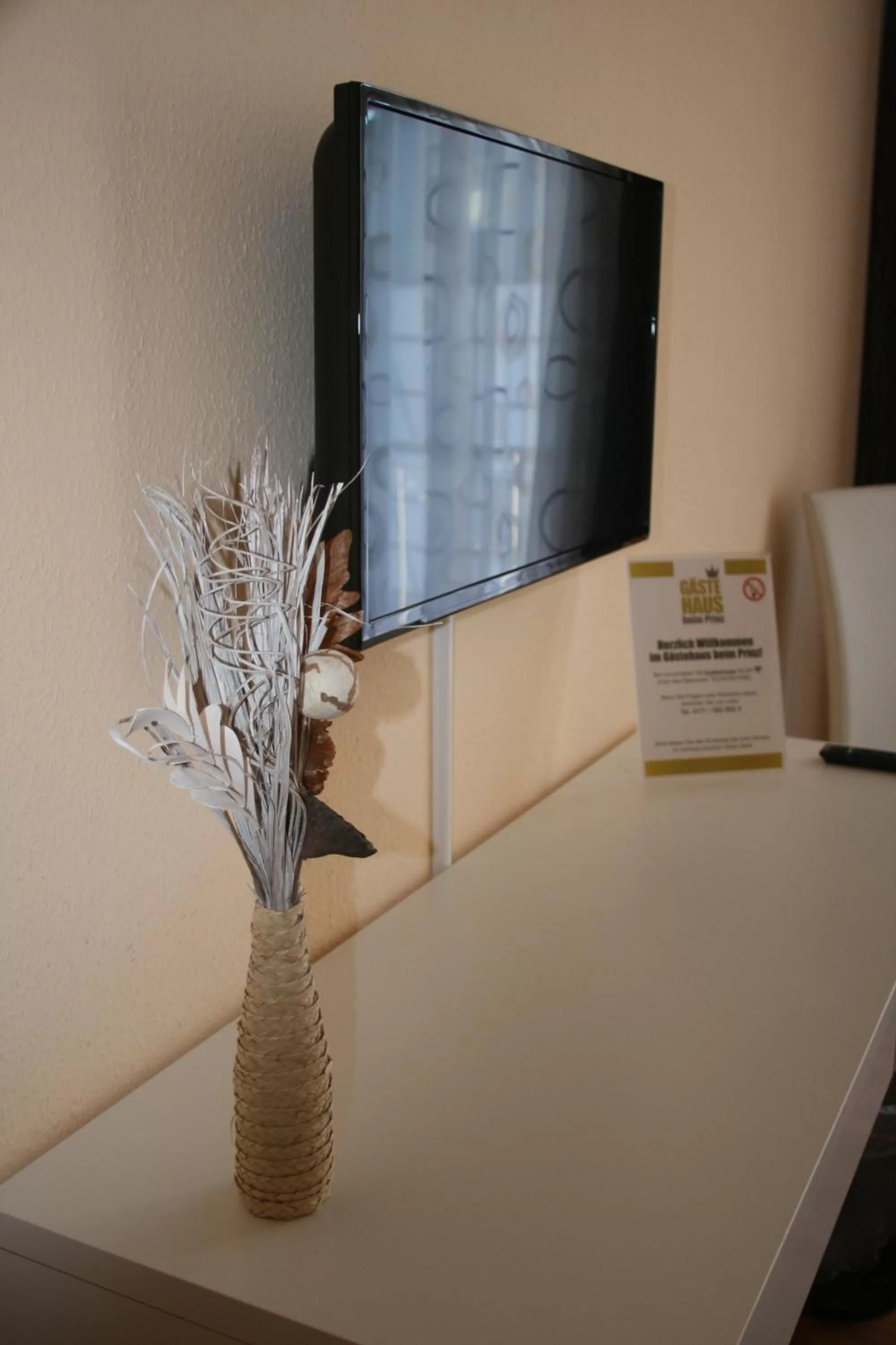 TV/Entertainment Center in Gästehaus beim Prinz