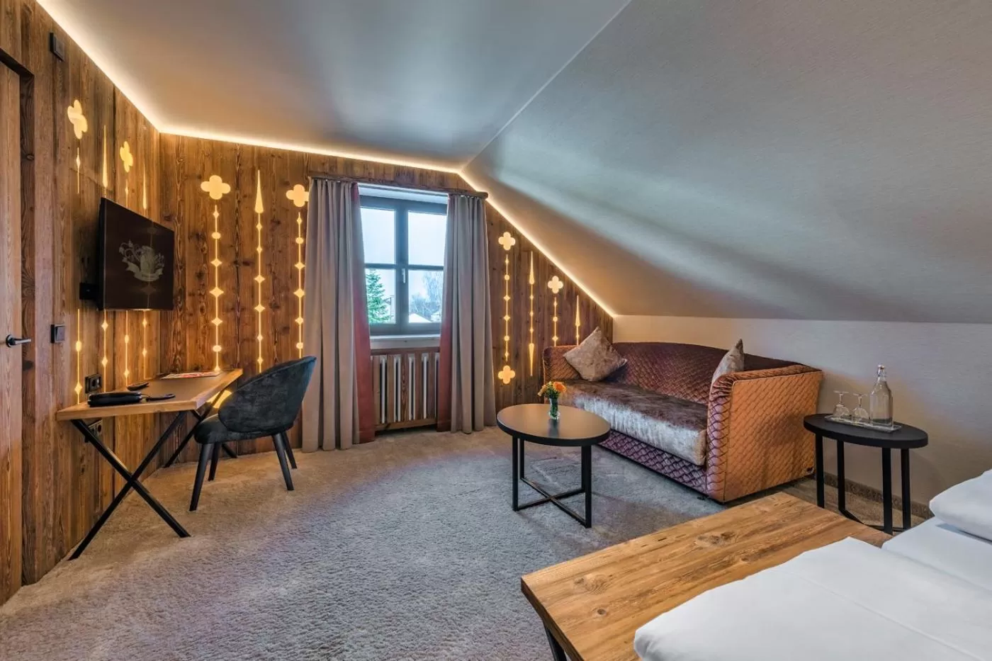 Seating Area in Hotel Schäfflerwirt