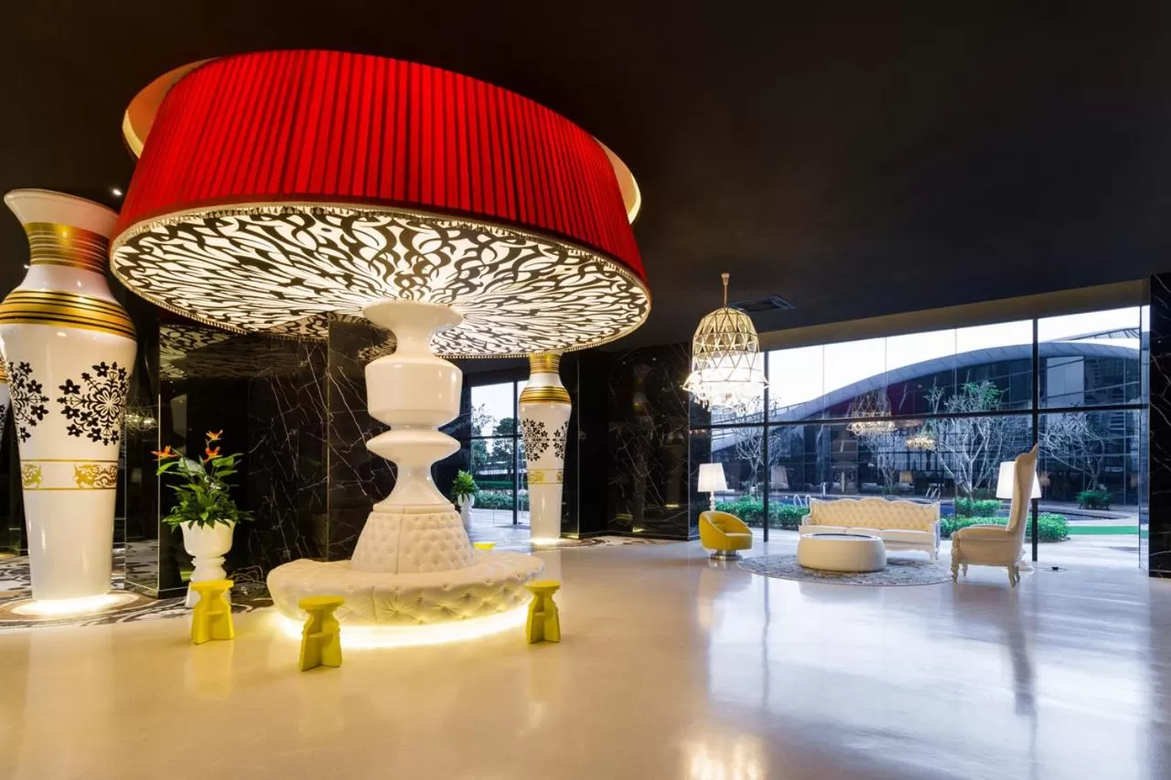 Seating area in Arte Mont Kiara Hotel Suite