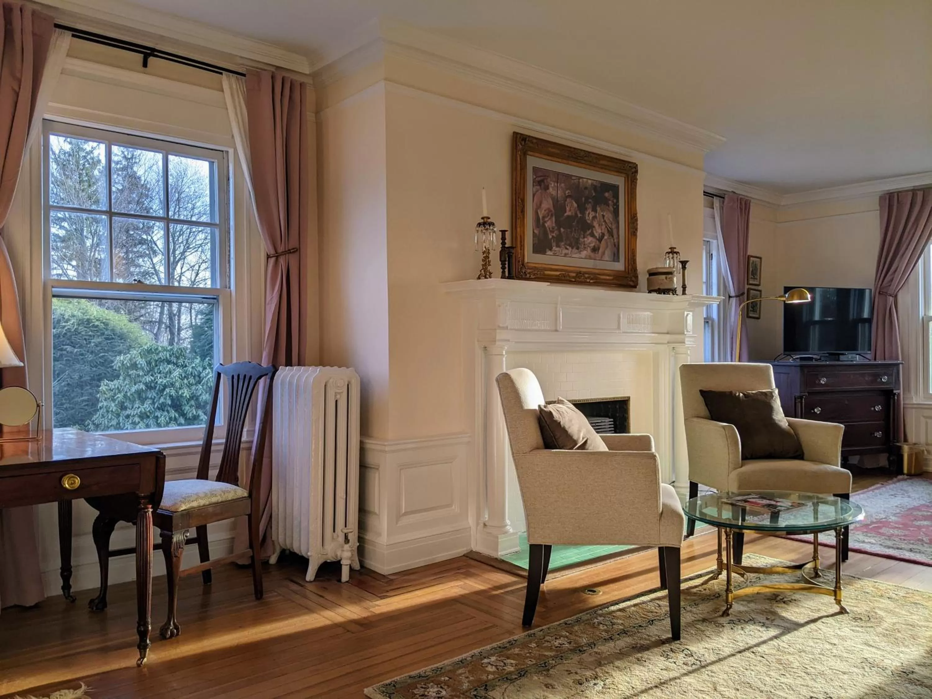 Seating area in Stanton House Inn