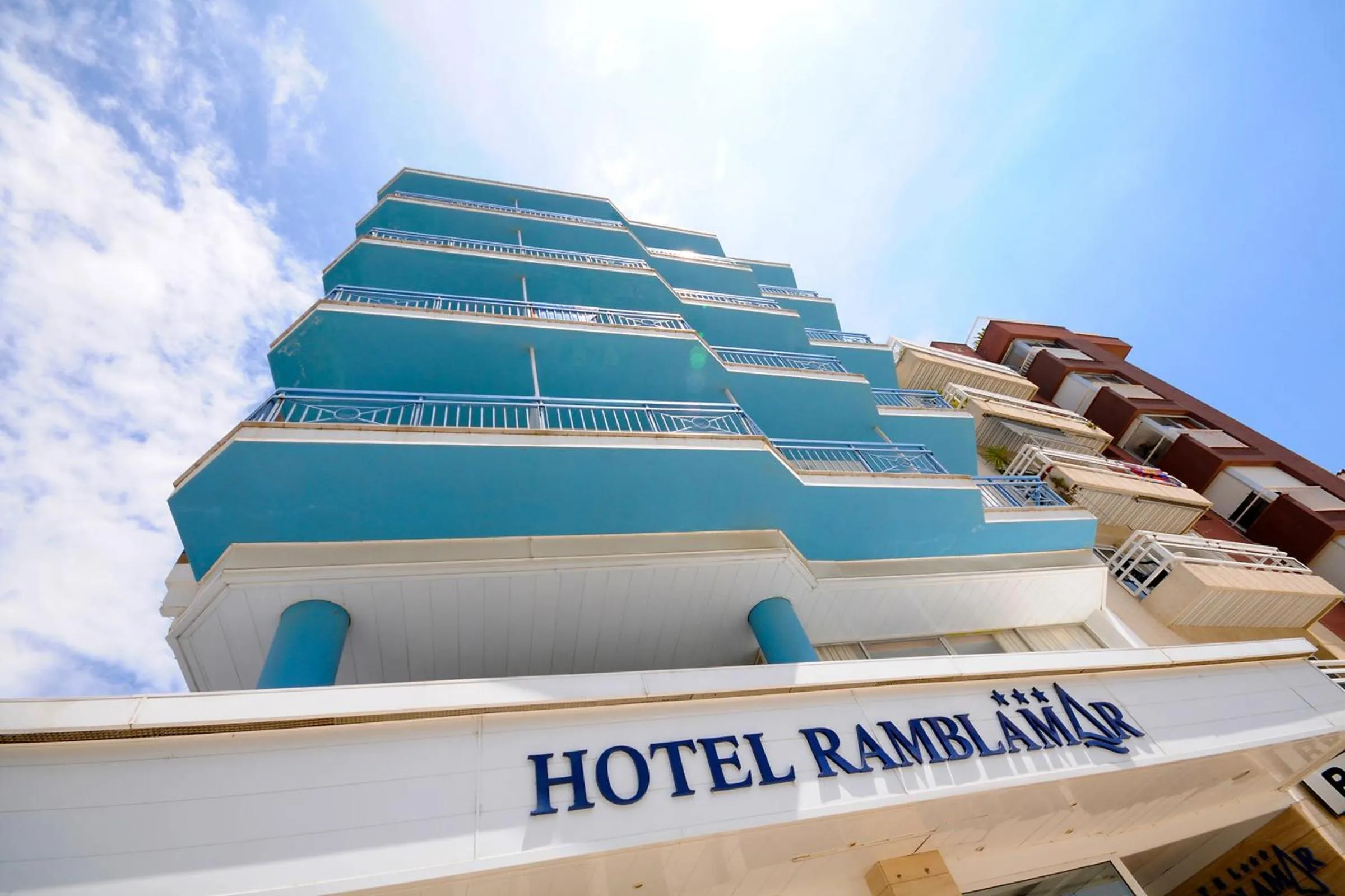 Facade/entrance in Hotel Ramblamar