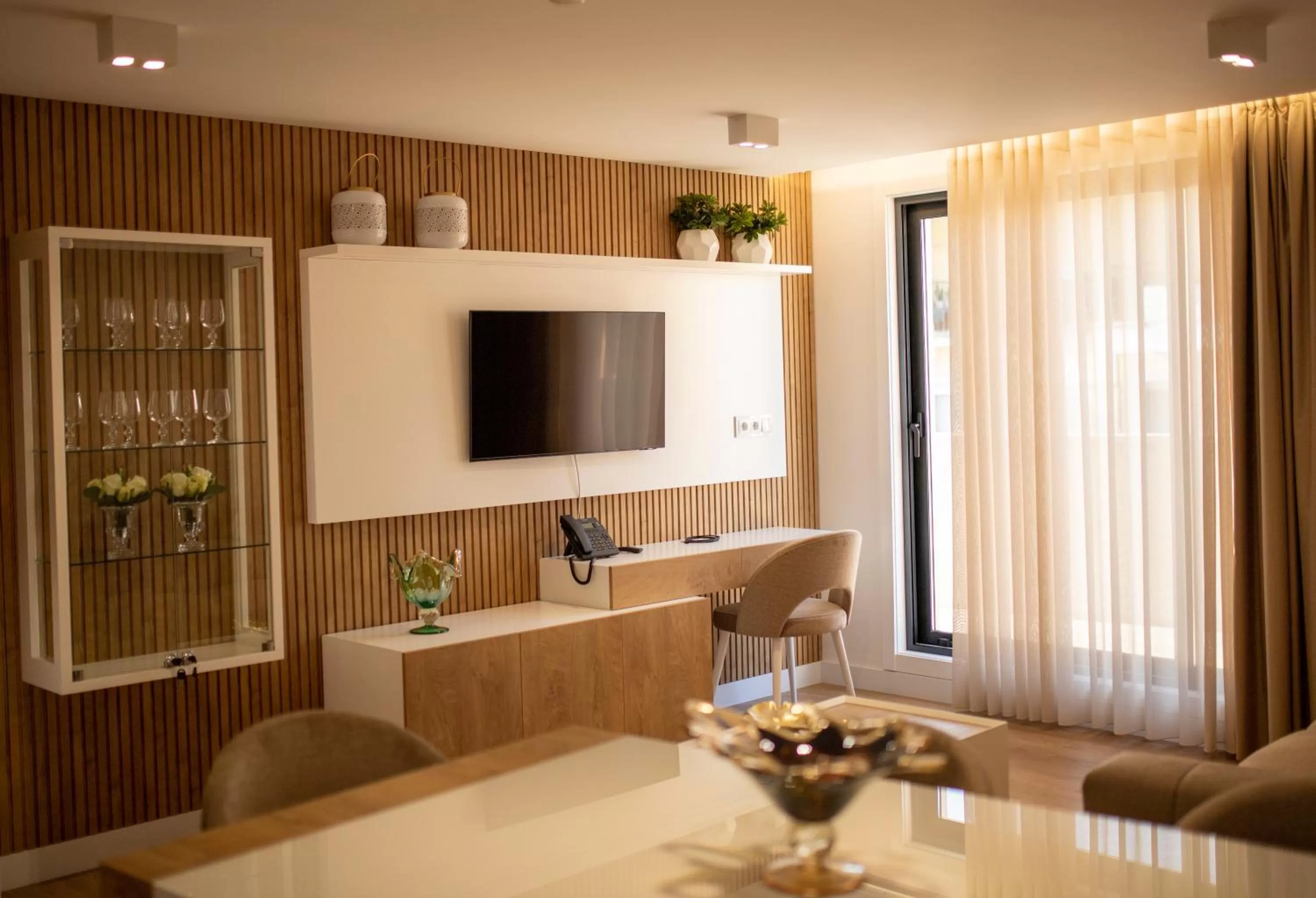 TV and multimedia in Coração do Tua Hotel