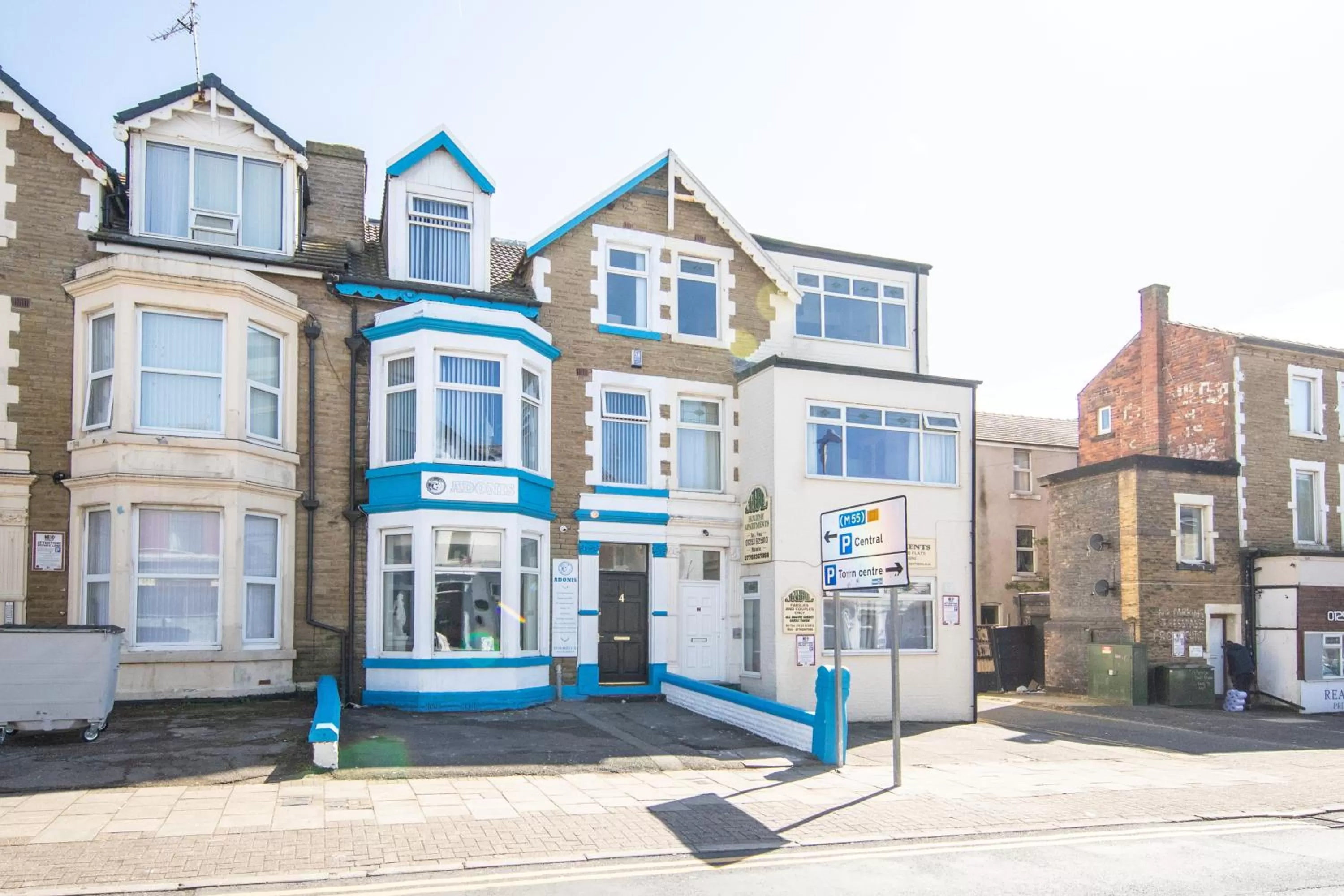 Property building in The Adonis Hotel