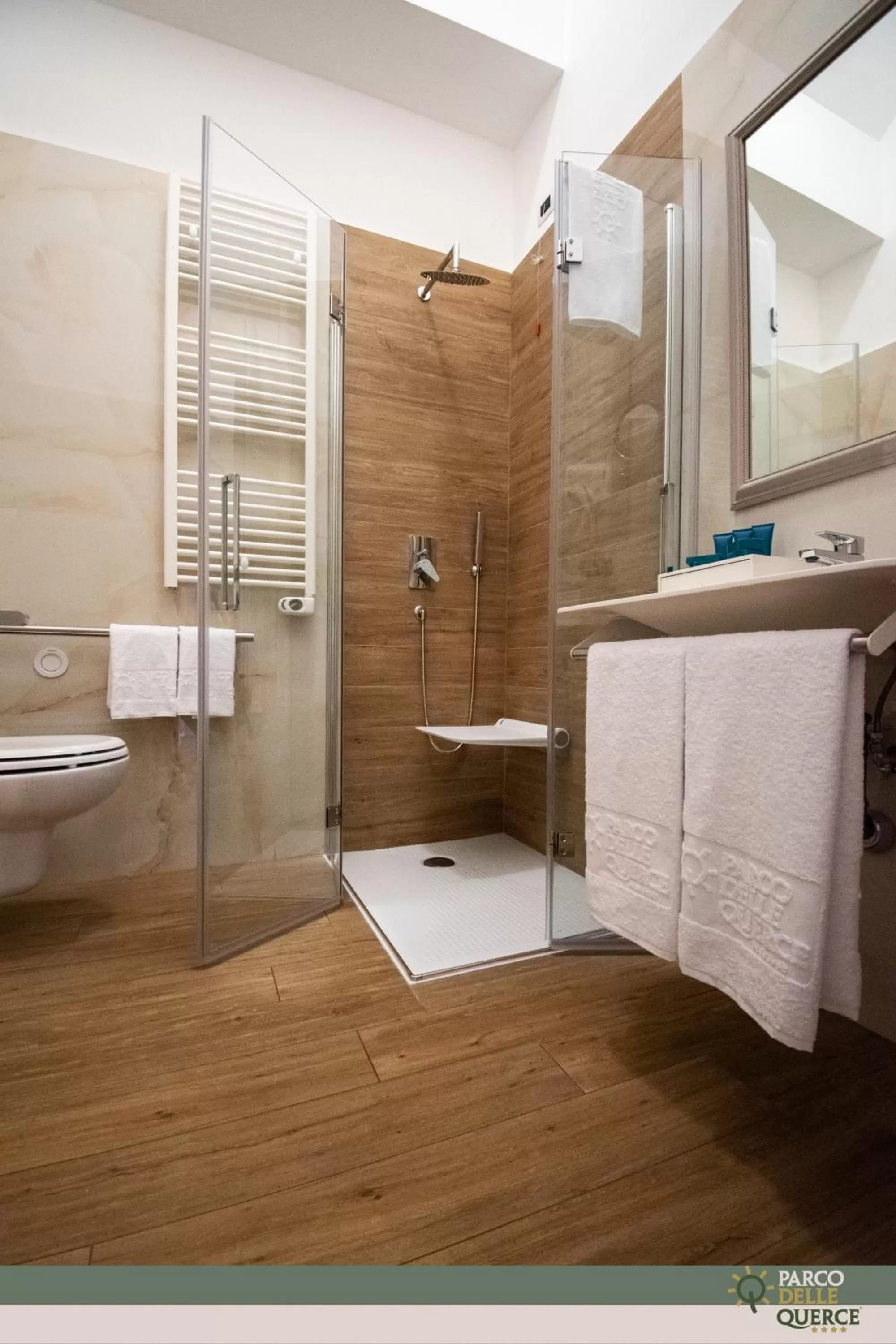 Shower in Hotel Parco delle Querce