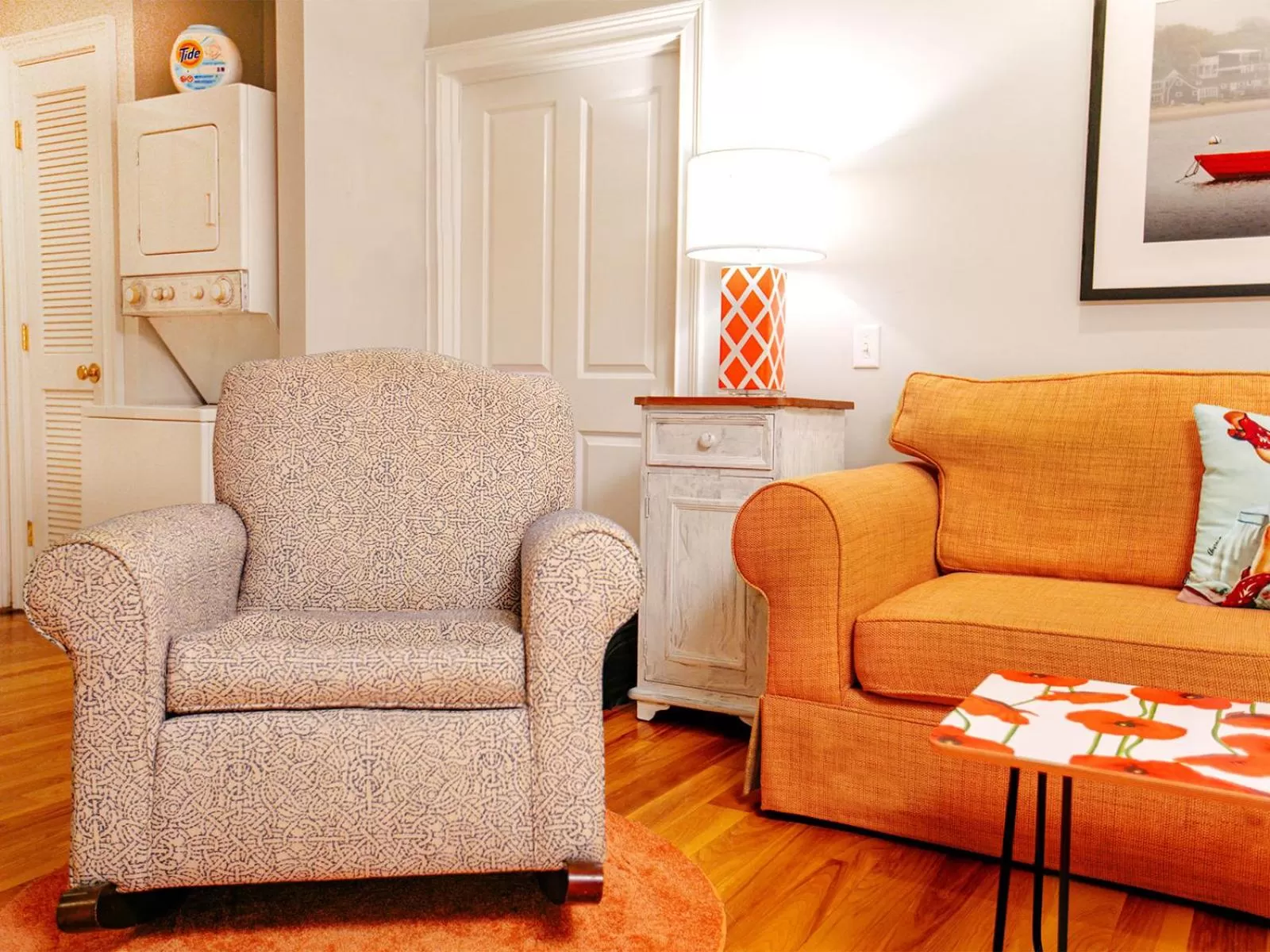 Living room in The Provincetown Hotel at Gabriel's