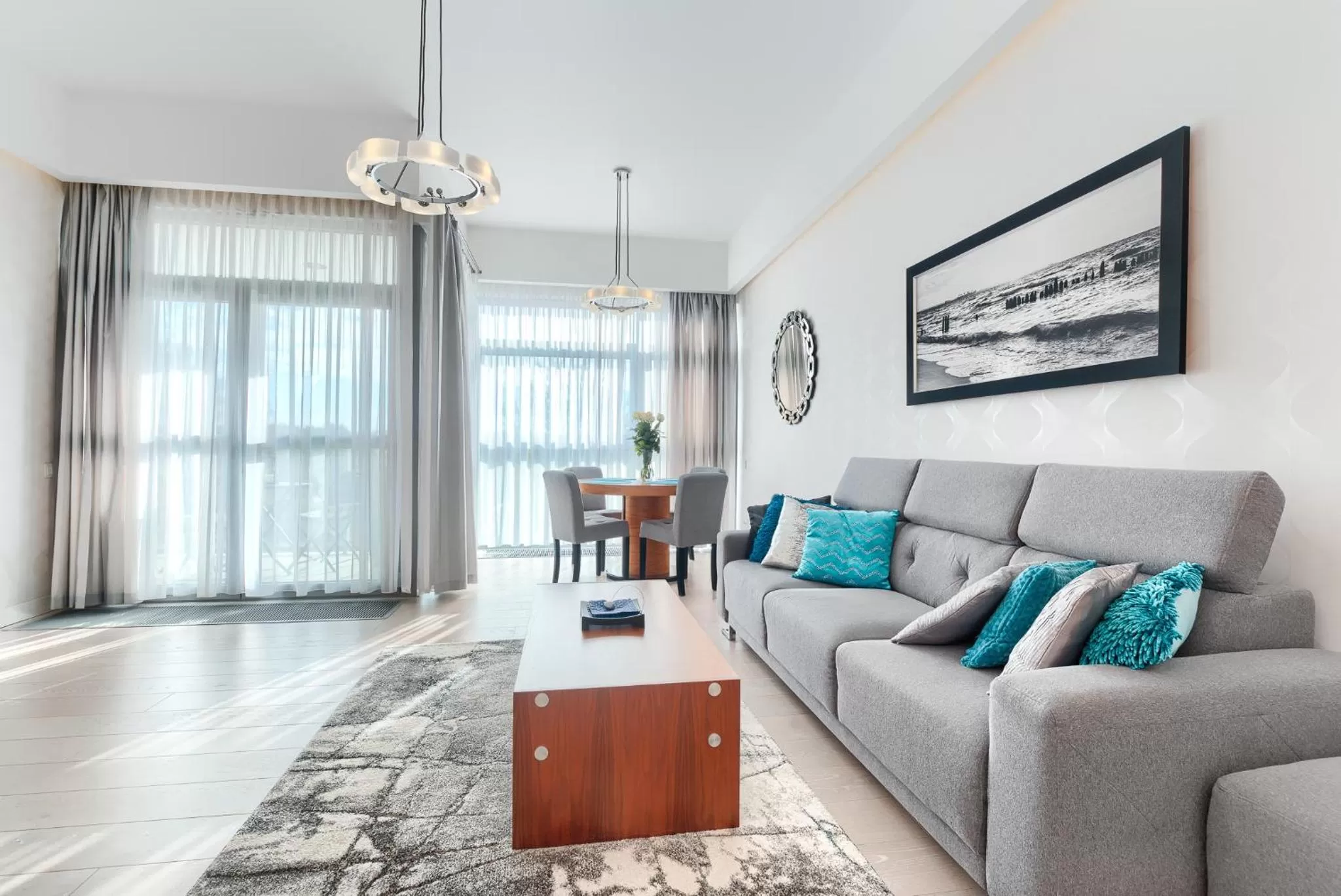 Living room, Seating Area in Dune Resort Mielno - A