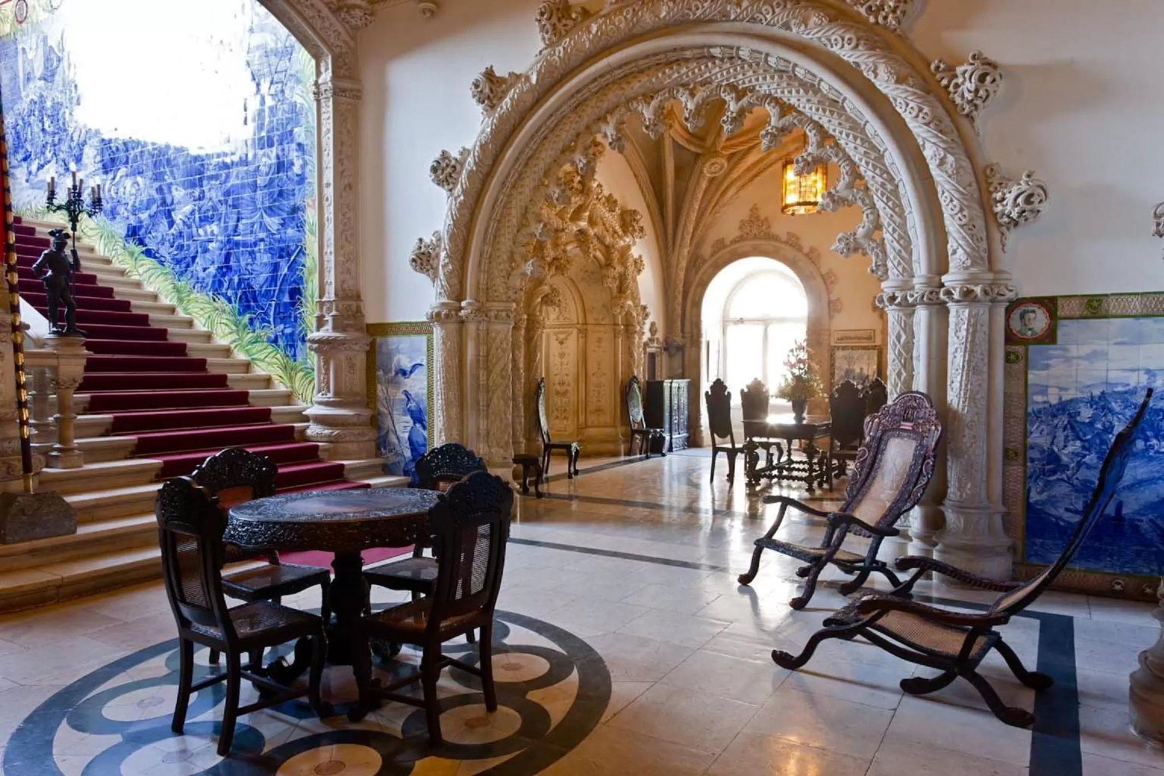 Lobby or reception in Palace Hotel do Bussaco