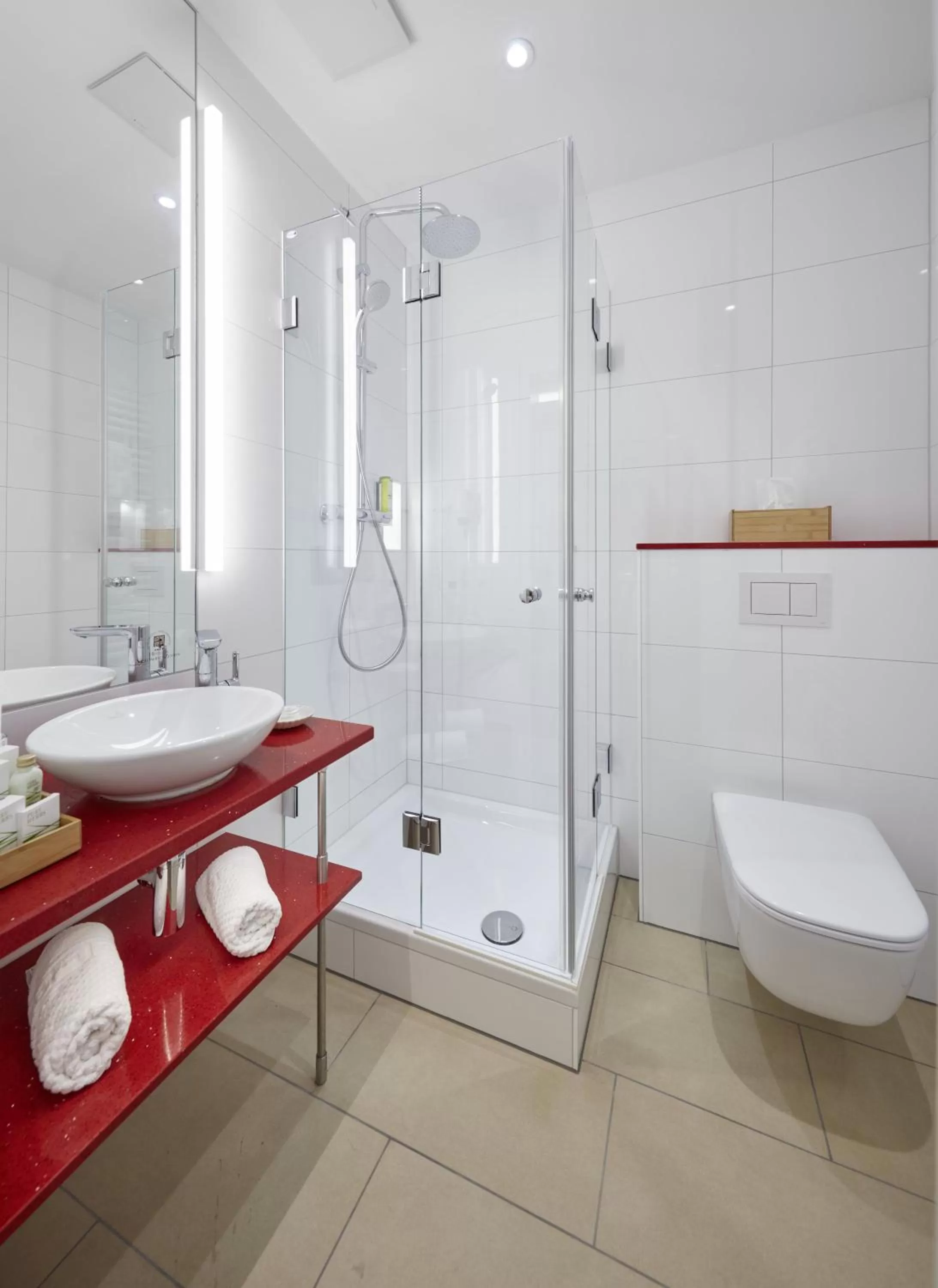 Decorative detail, Bathroom in Strandhotel VierJahresZeiten