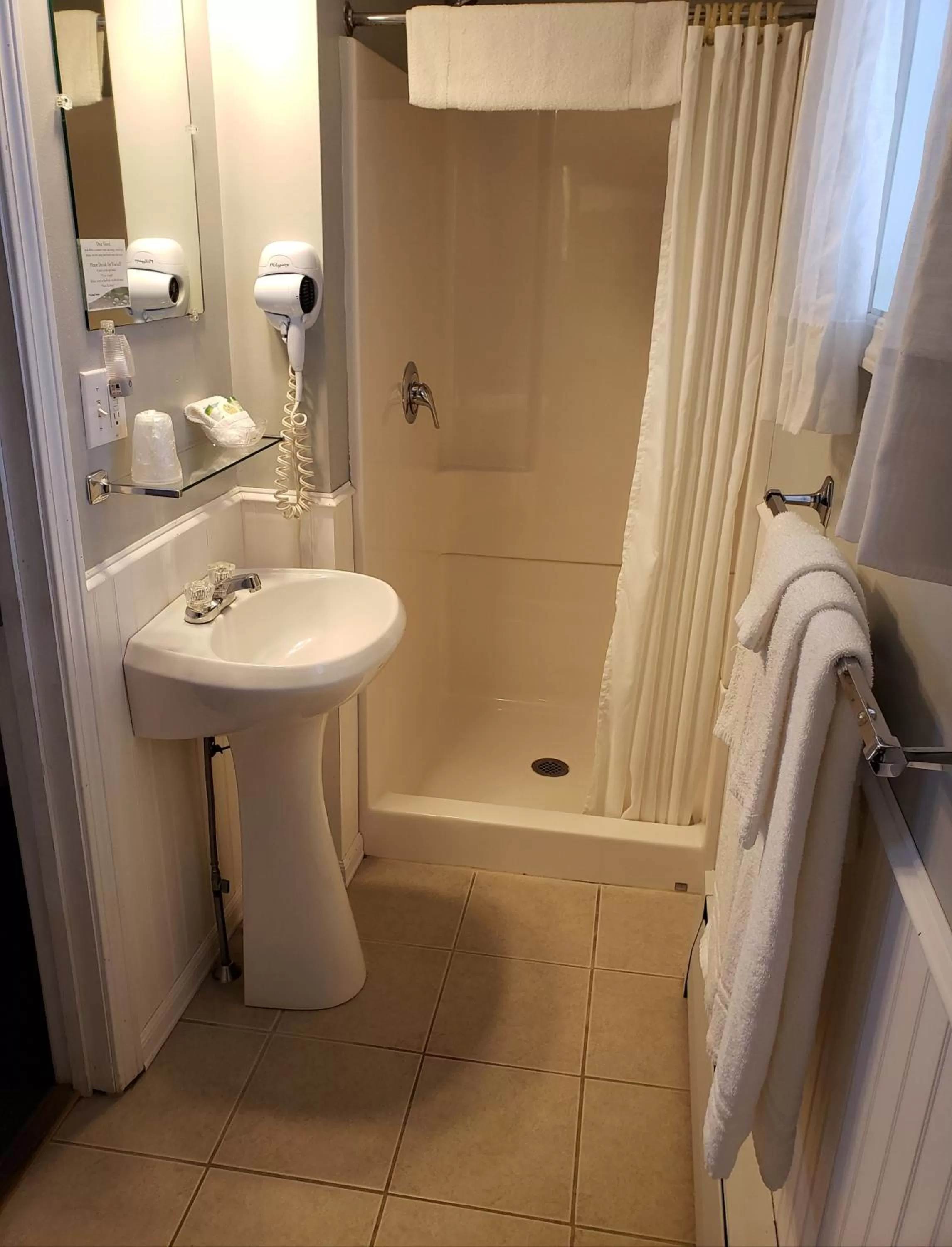 Shower, Bathroom in The Eastland Motel