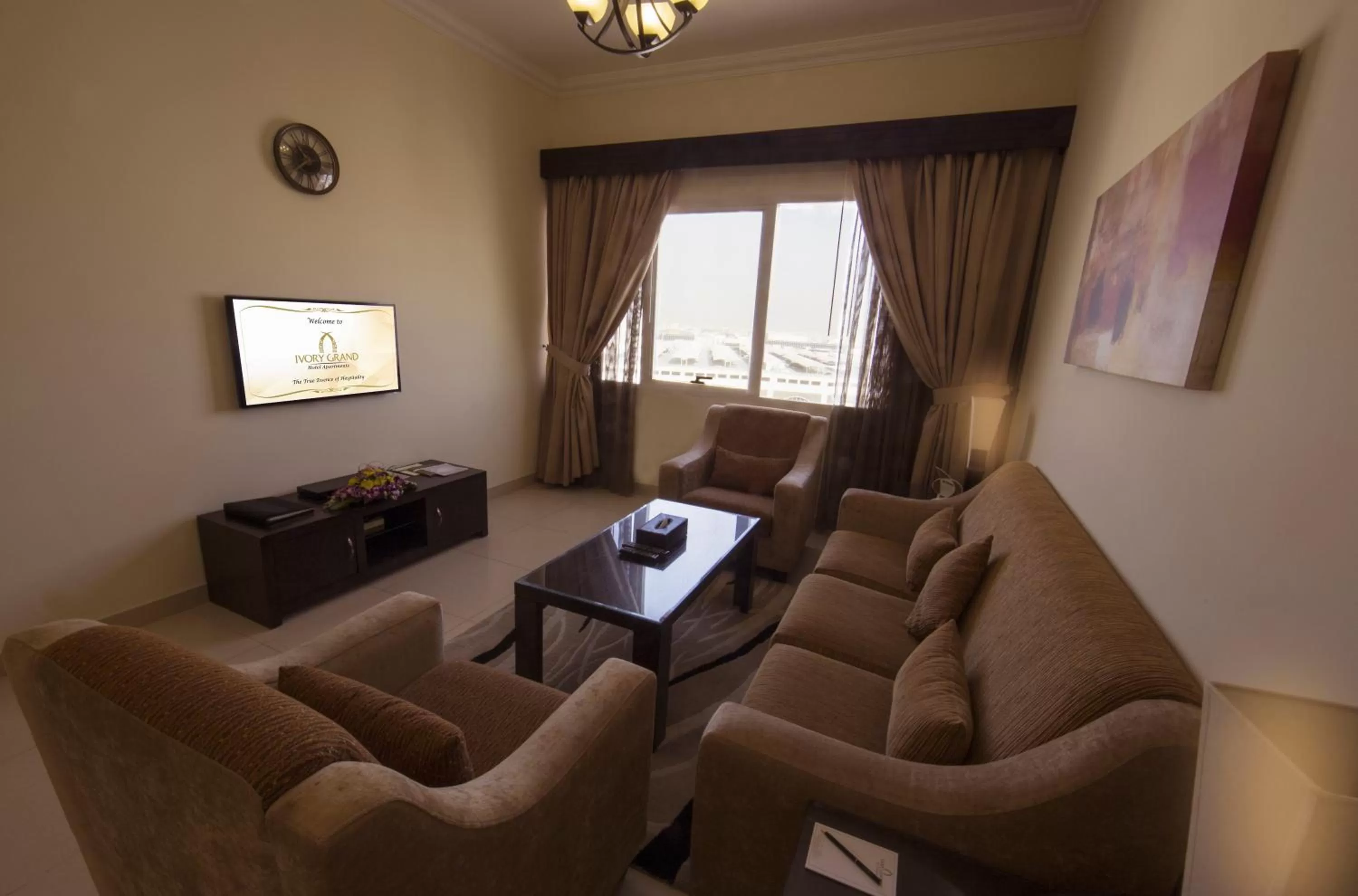Living room in Ivory Grand Hotel Apartments