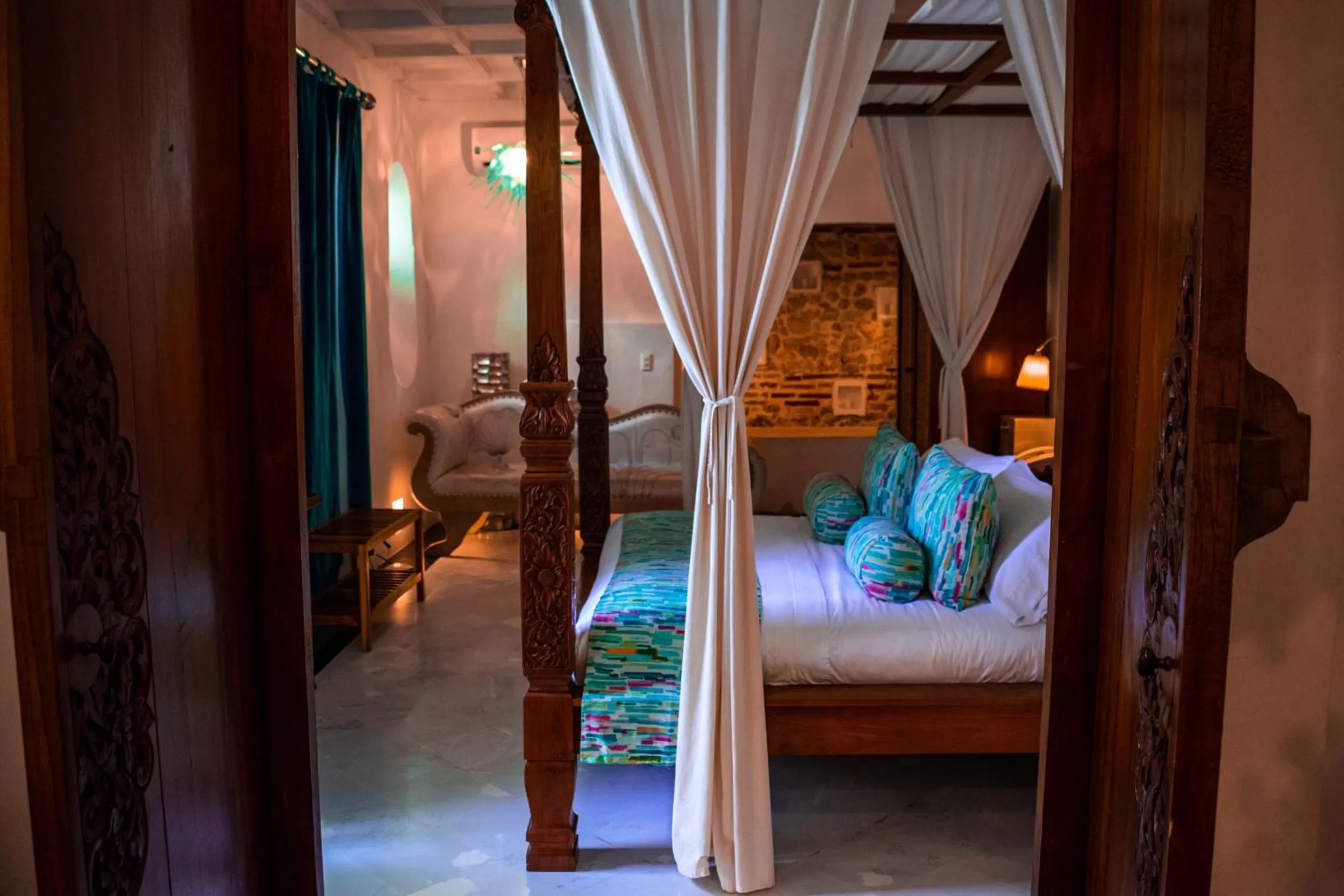 Bed in Hotel Aguamarina Boutique