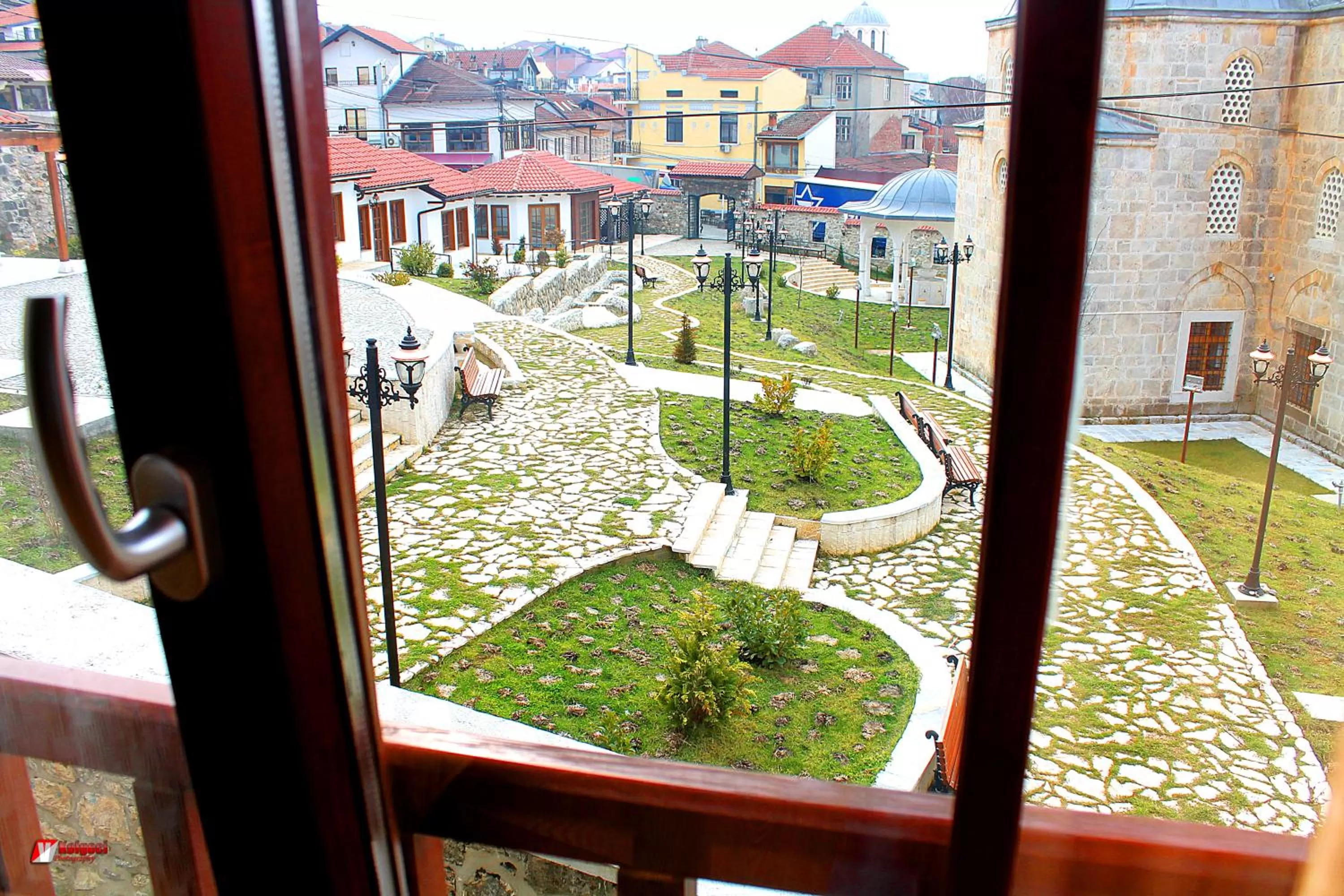 Garden in Hotel Prizreni