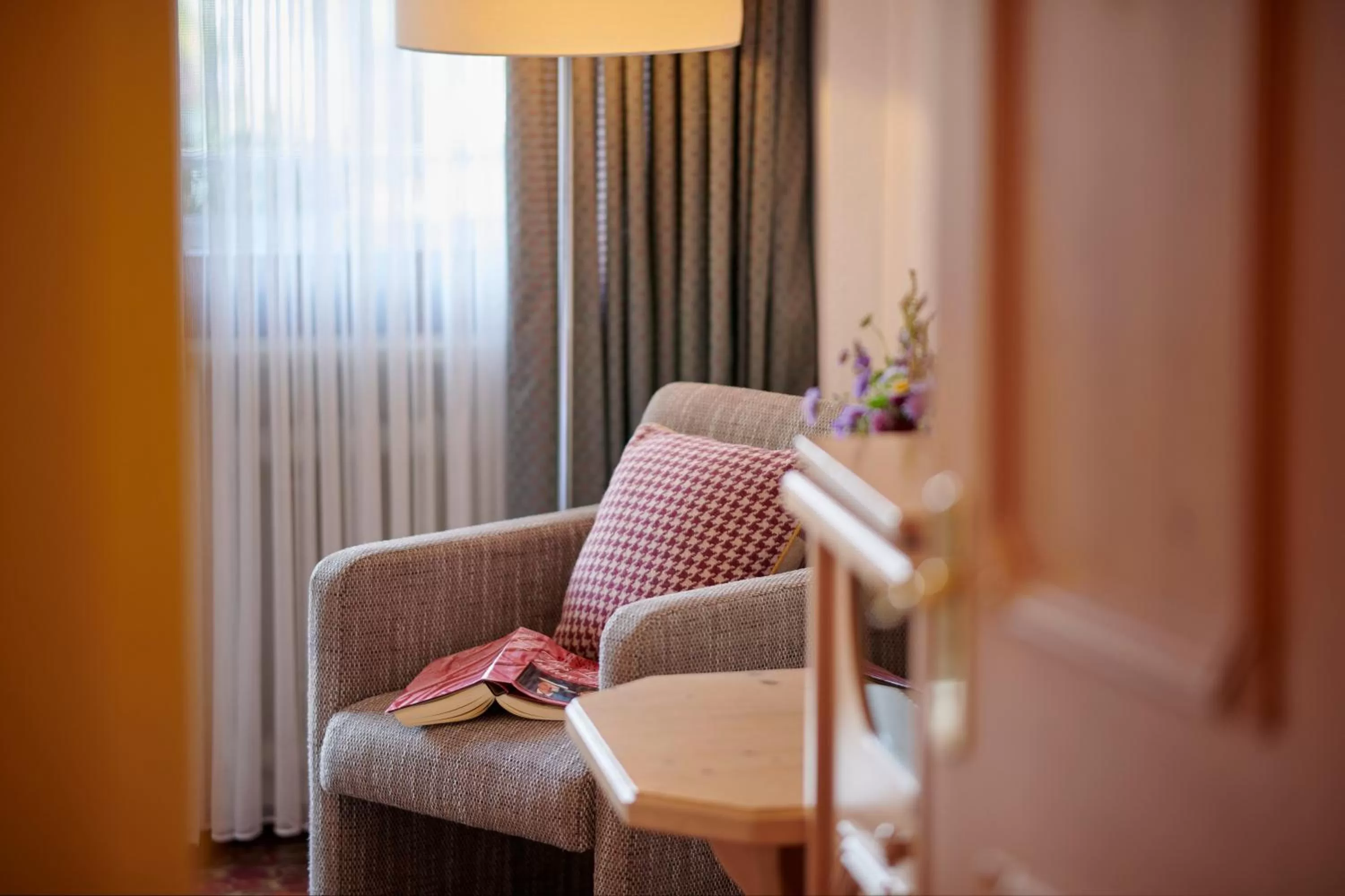 Decorative detail in Hotel Bannwaldsee