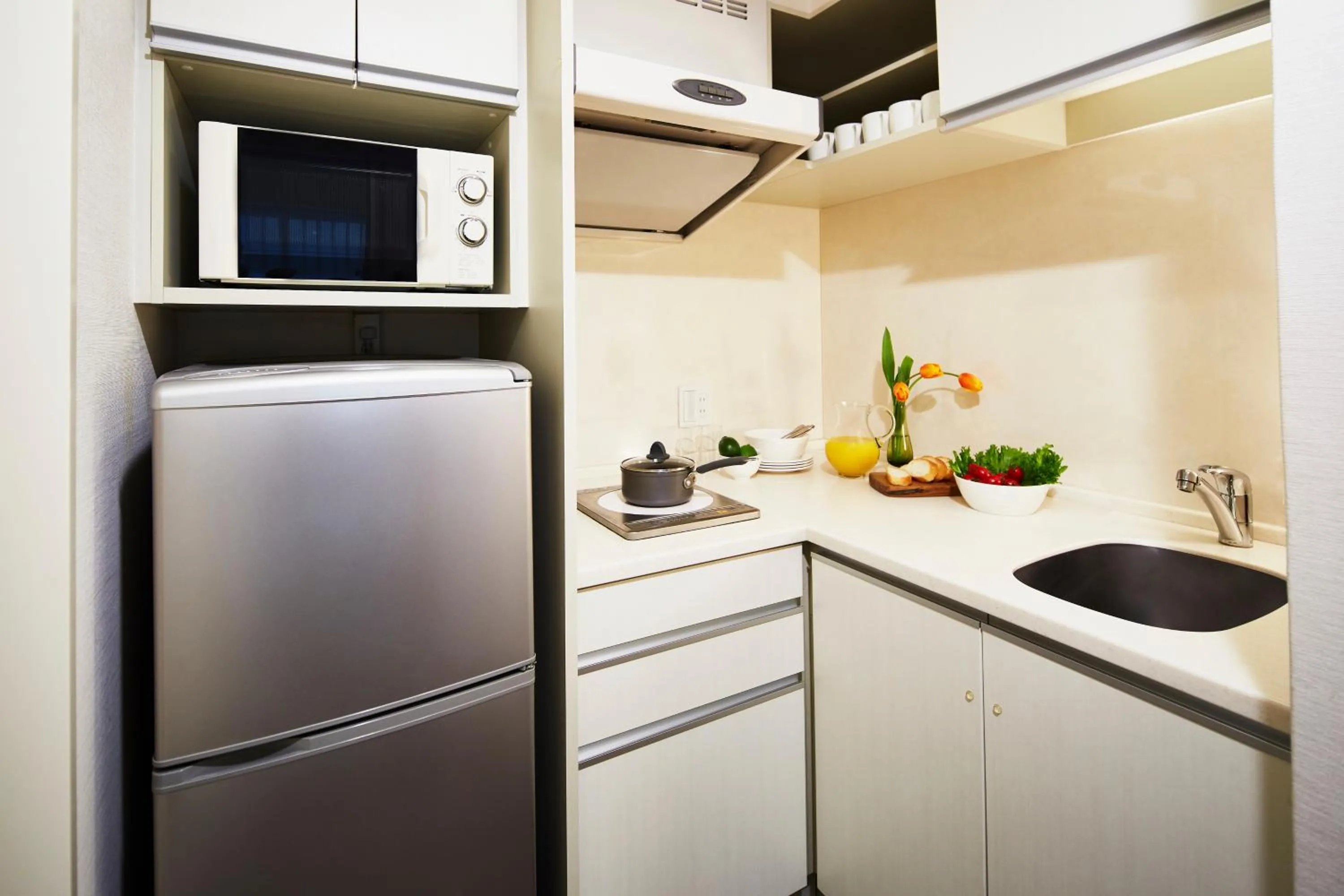 Kitchen or kitchenette, Kitchen/Kitchenette in Citadines Kyoto Karasuma-Gojo