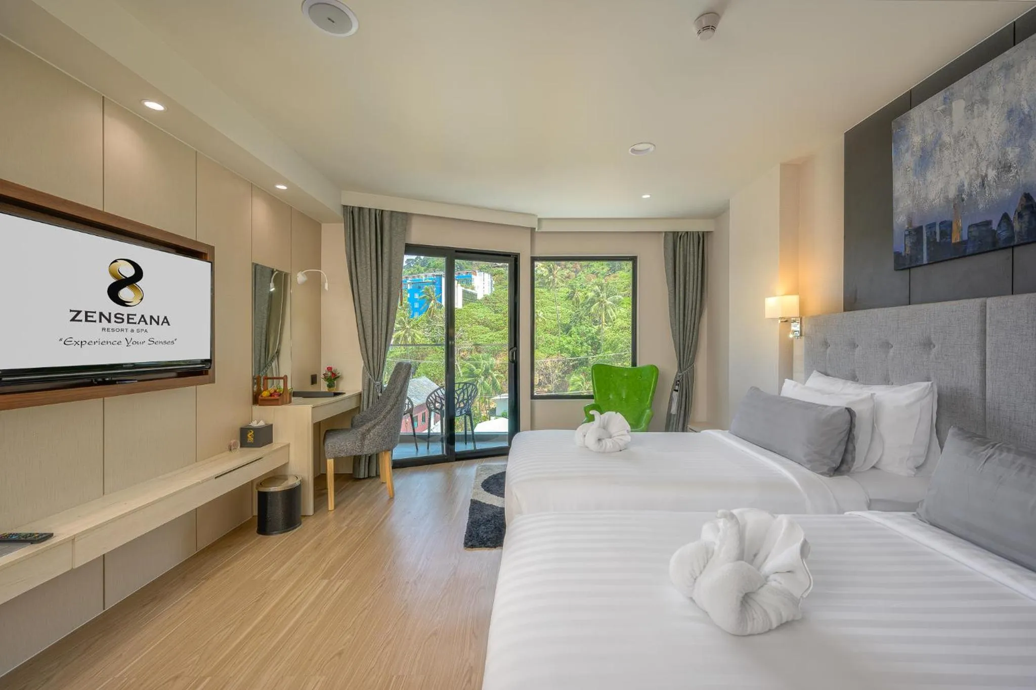 Photo of the whole room, Bed in Zenseana Resort & Spa - Patong, Phuket