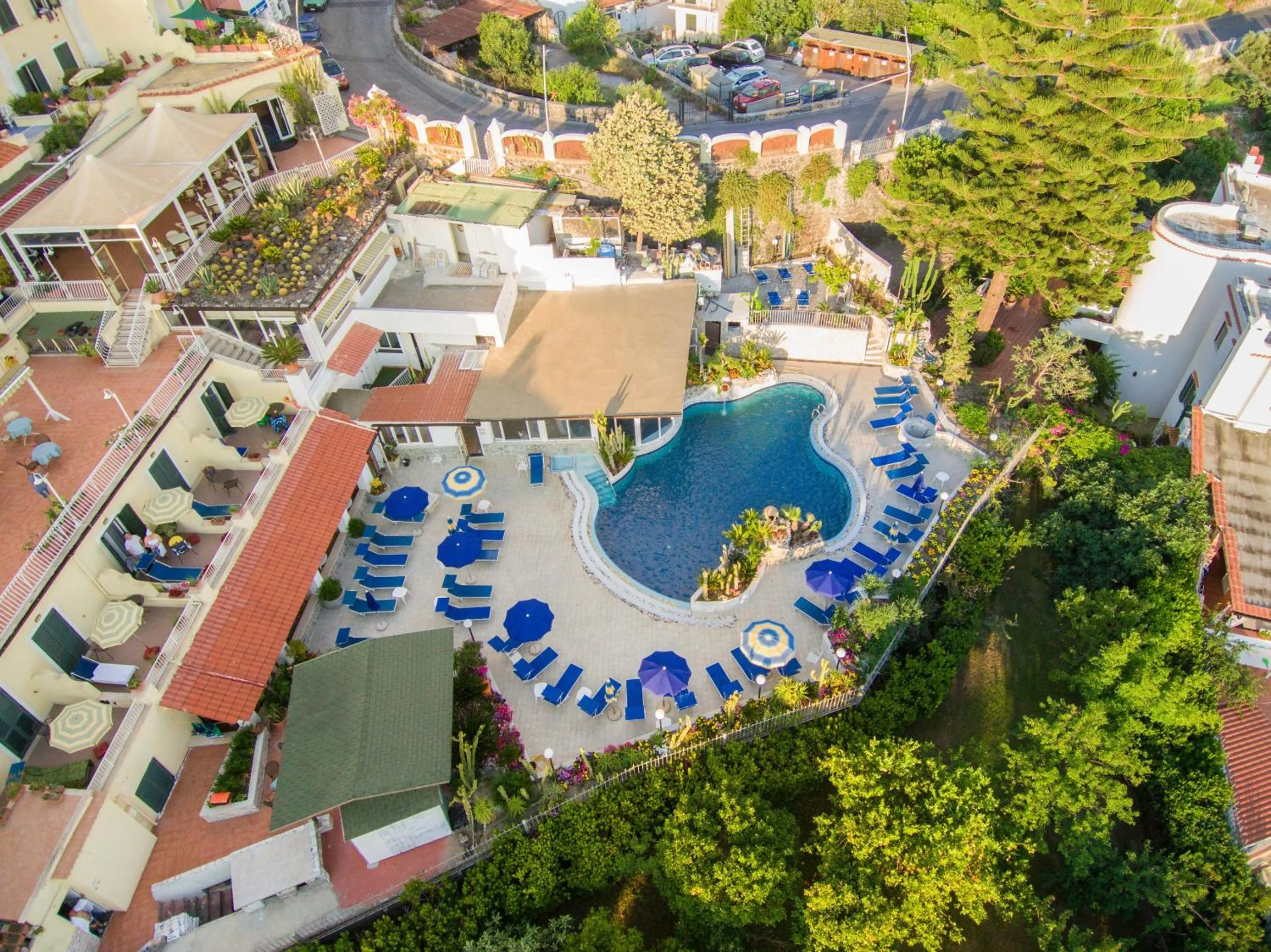 Bird's eye view in Hotel Terme Saint Raphael