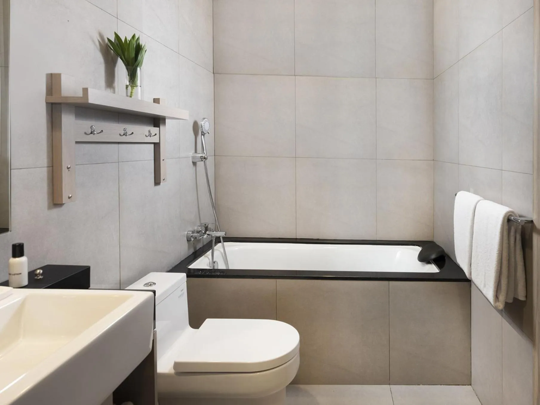 Bathroom in Crowne Plaza Jakarta Residences, an IHG Hotel
