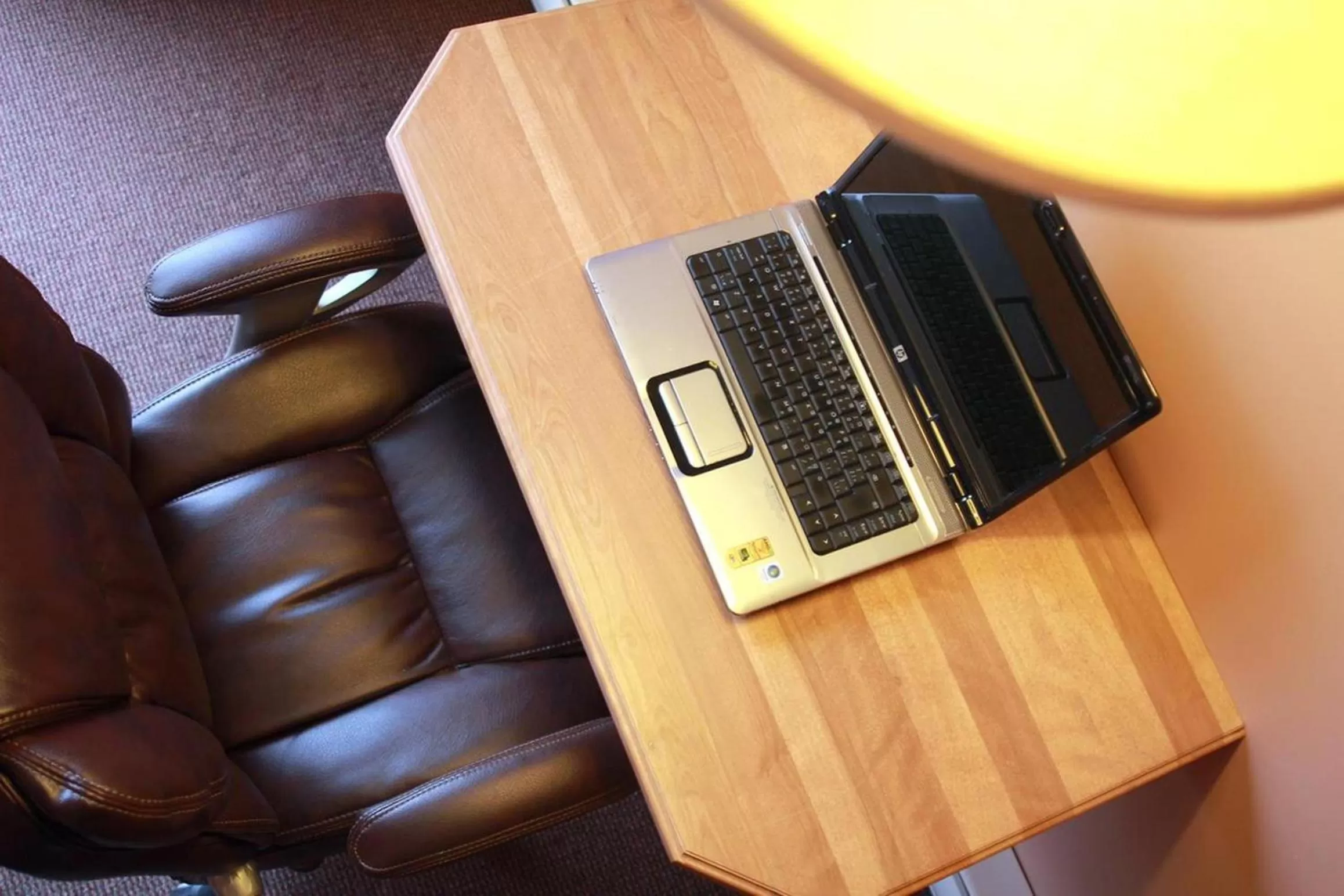 Seating area in Hotel Baie Saint Paul