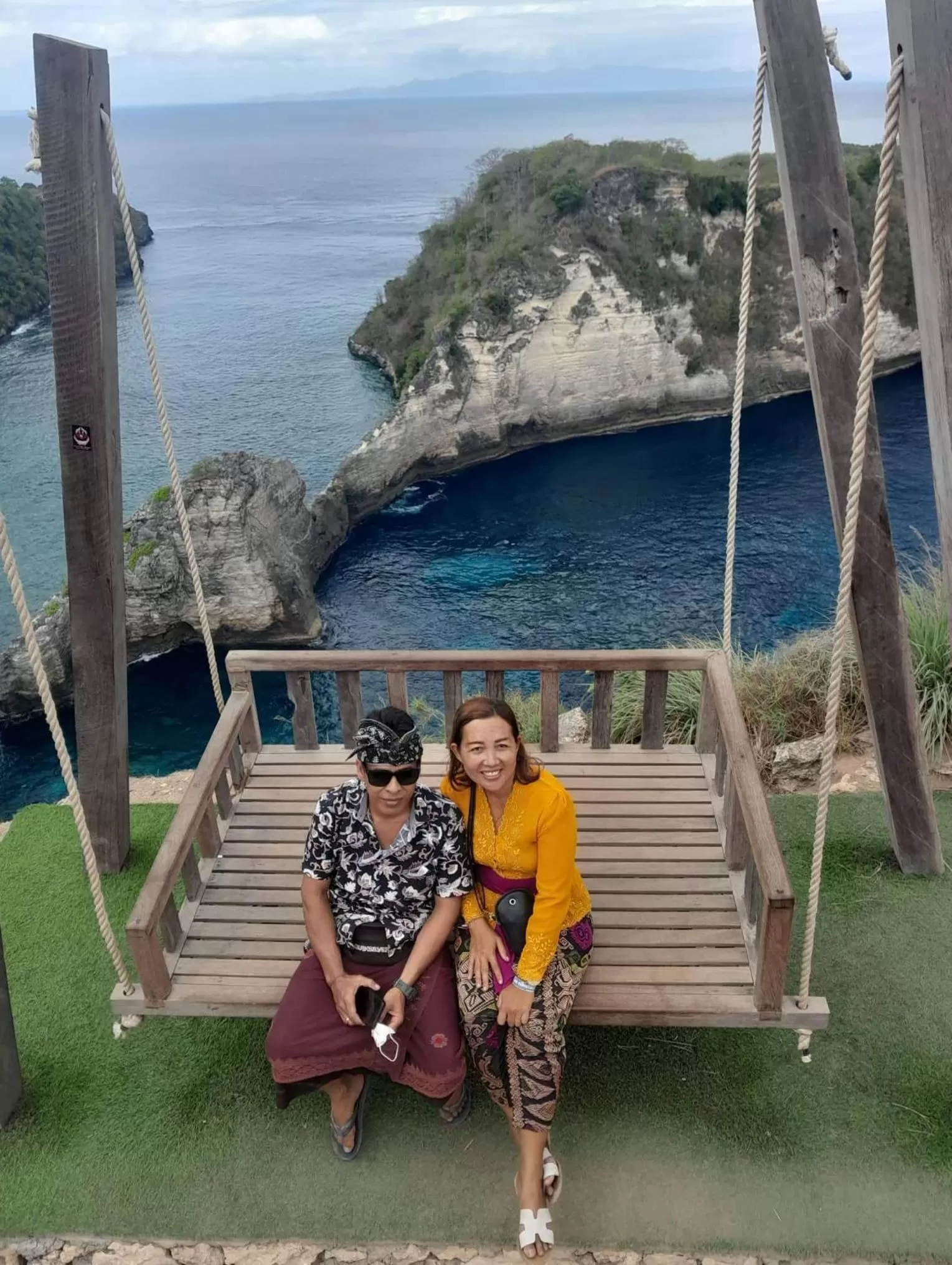 Family in Isola D'oro lembongan