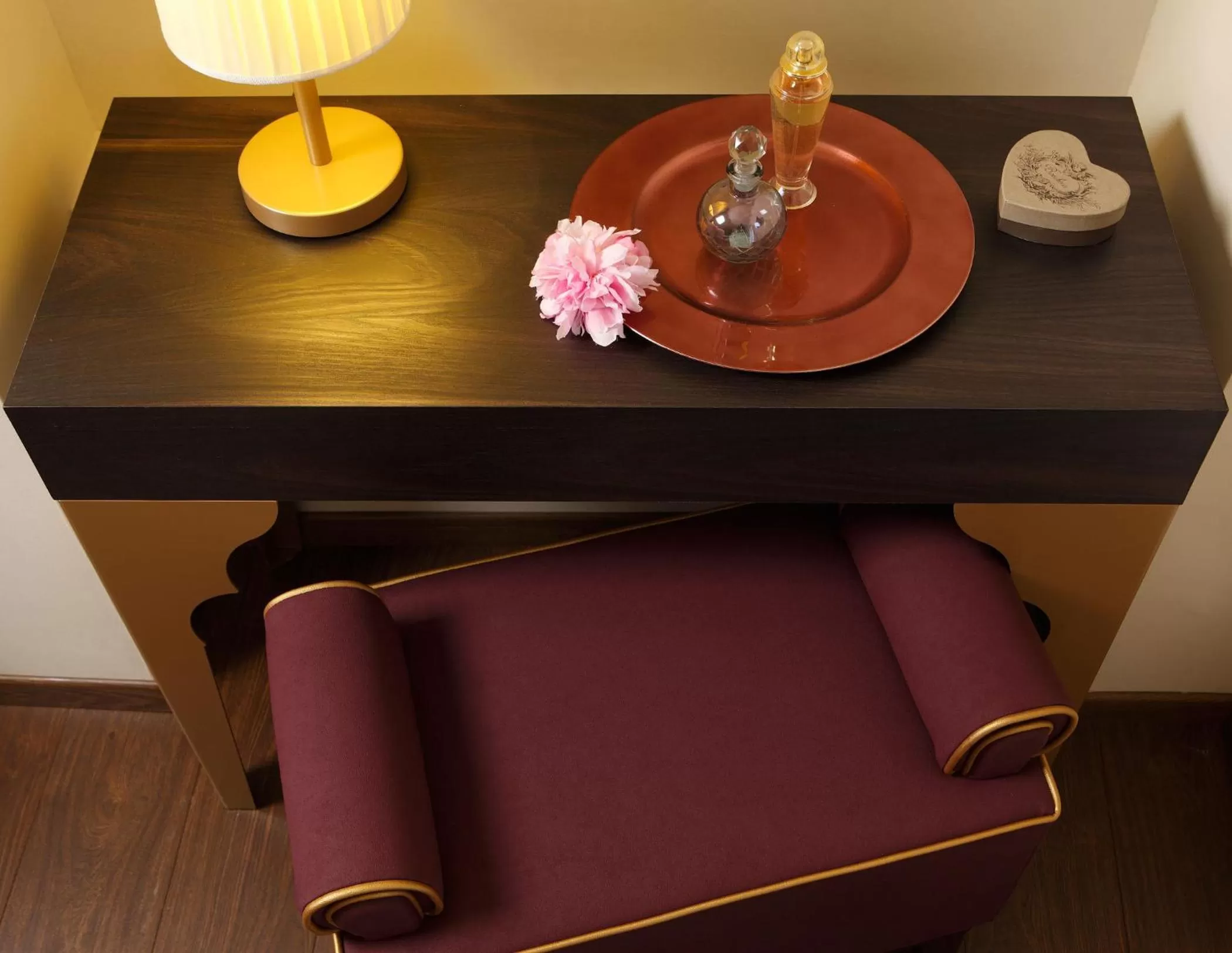 Decorative detail in Arcadia Boutique Hotel