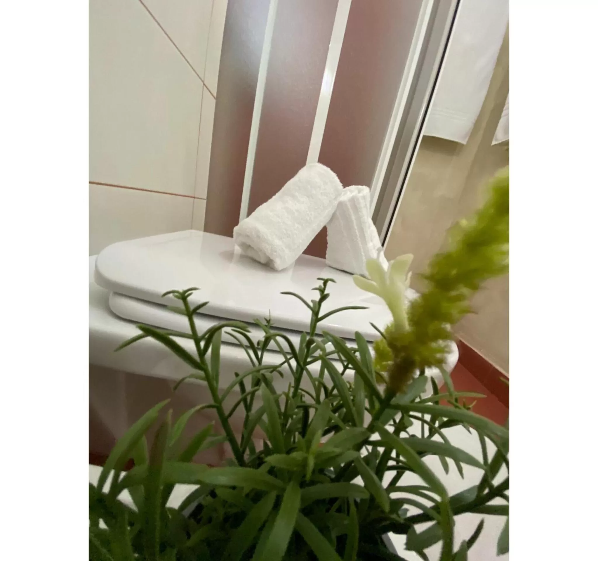 Bathroom, Bed in Bnb Archimede