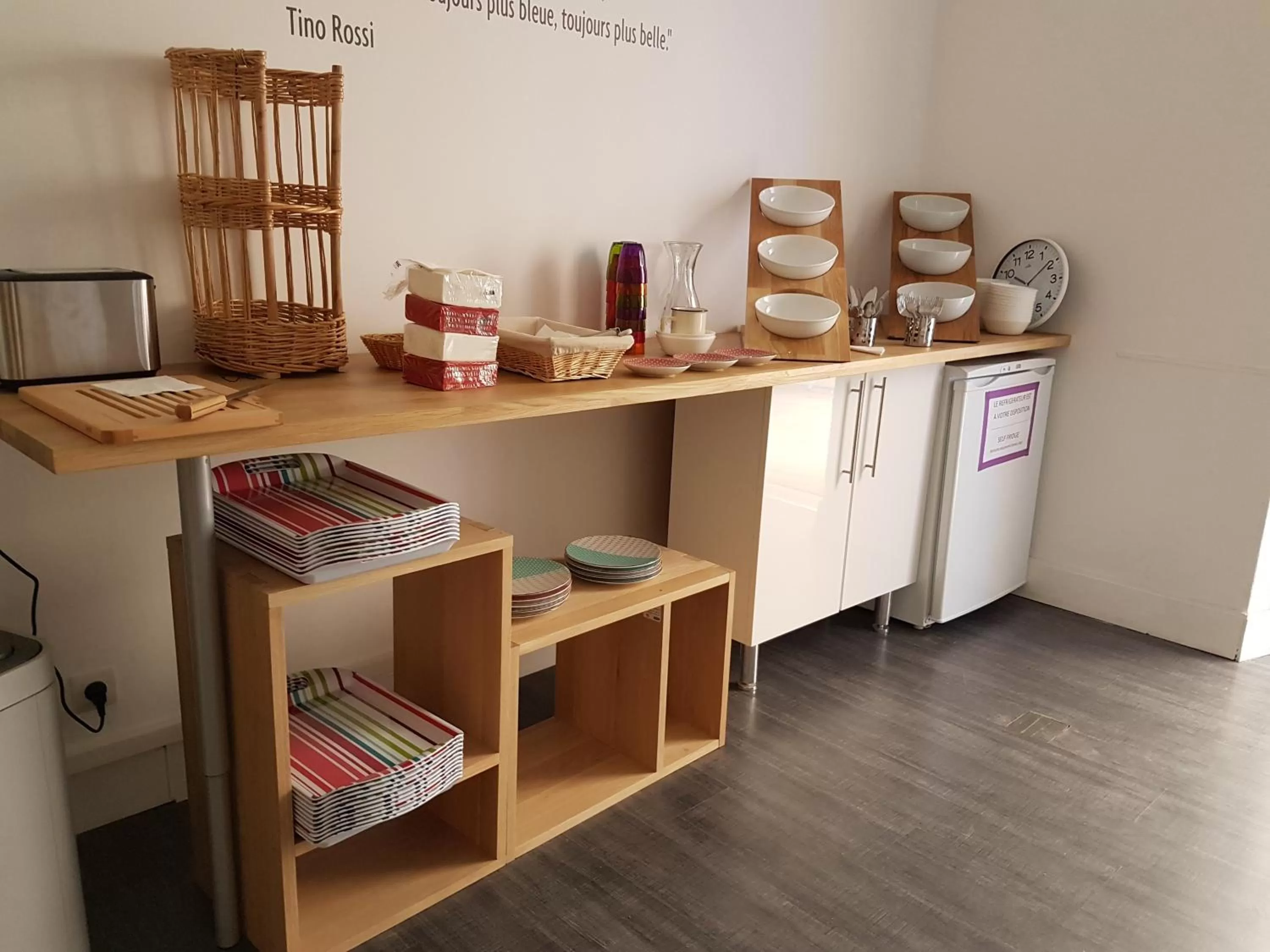 Food and drinks in Villa TerraMera Hôtel