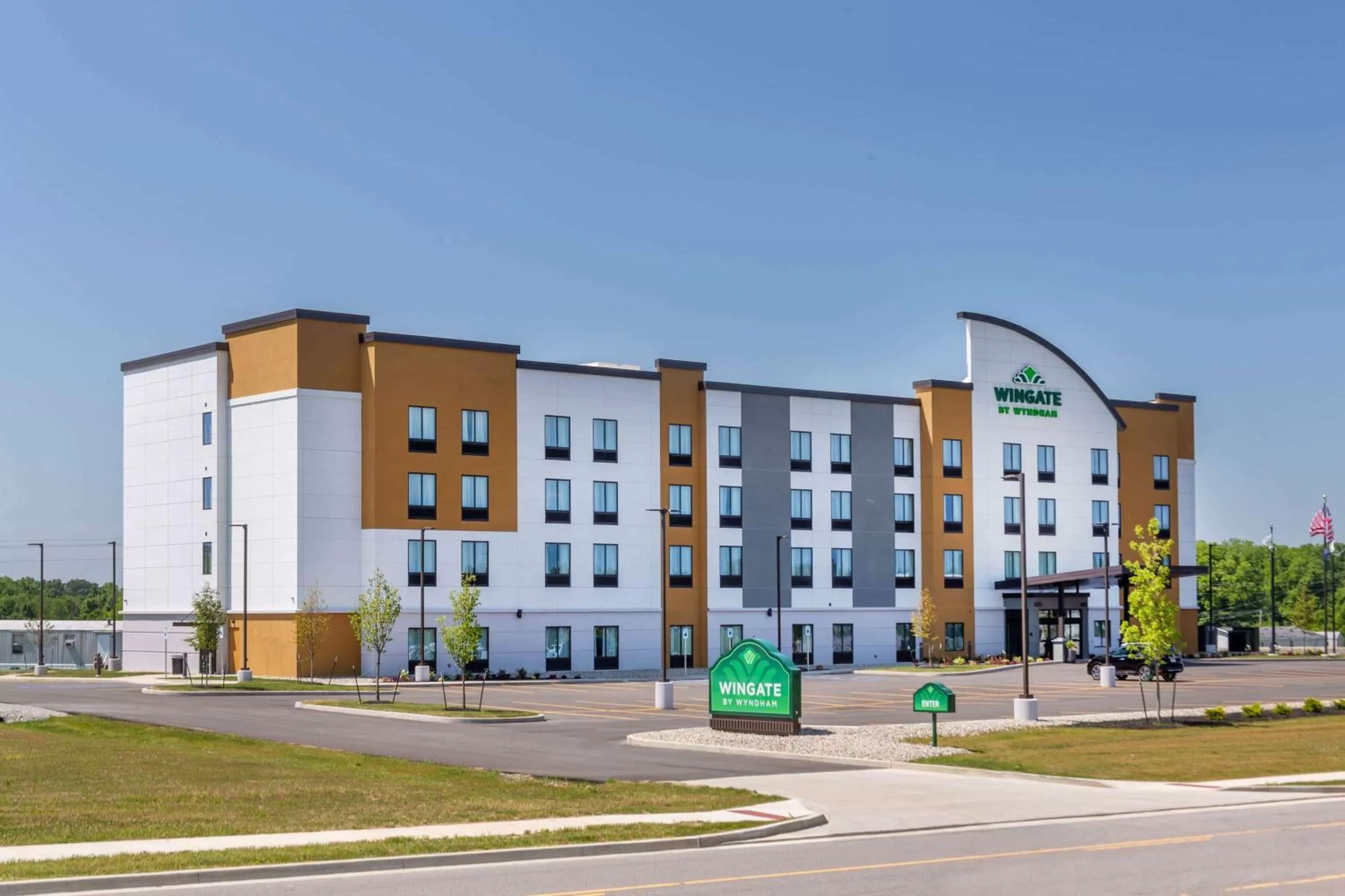 Property building in Wingate by Wyndham Angola