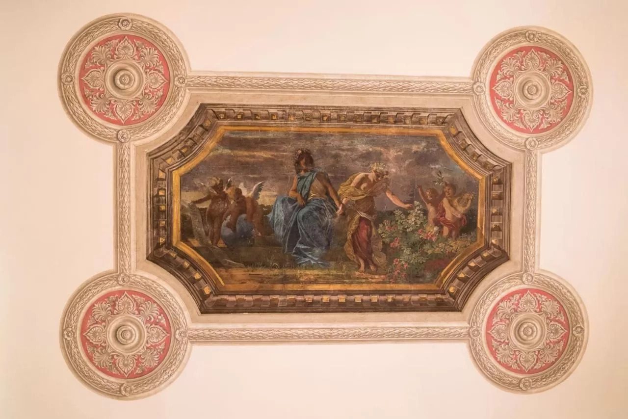 Decorative detail in Hotel Villa Delle Rose