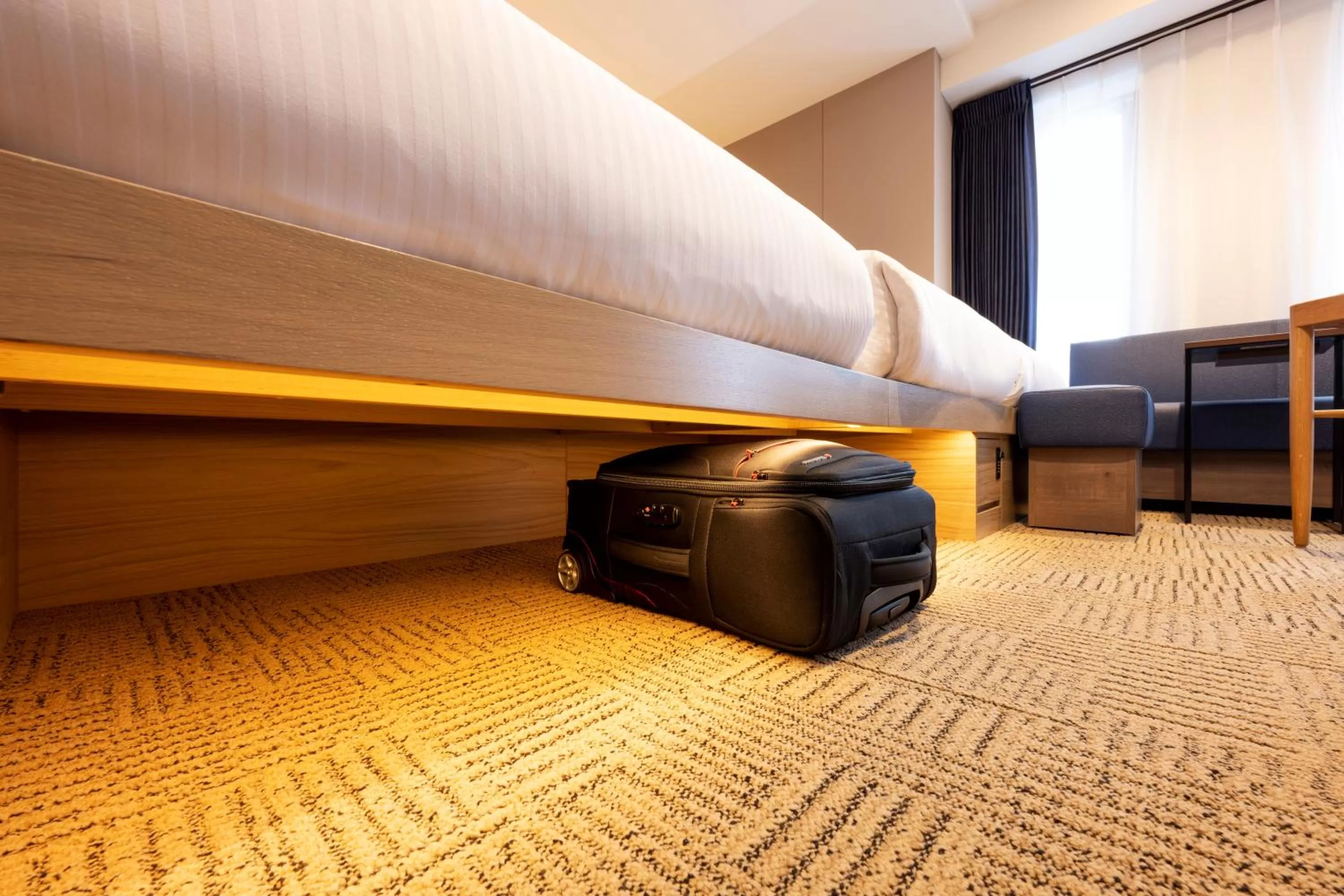 Photo of the whole room, Bed in HOTEL AMANEK Shinjuku Kabukicho