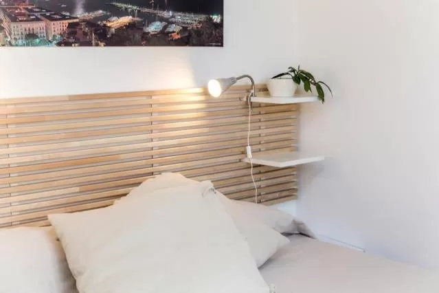 Decorative detail, Bed in Terrazza Duomo