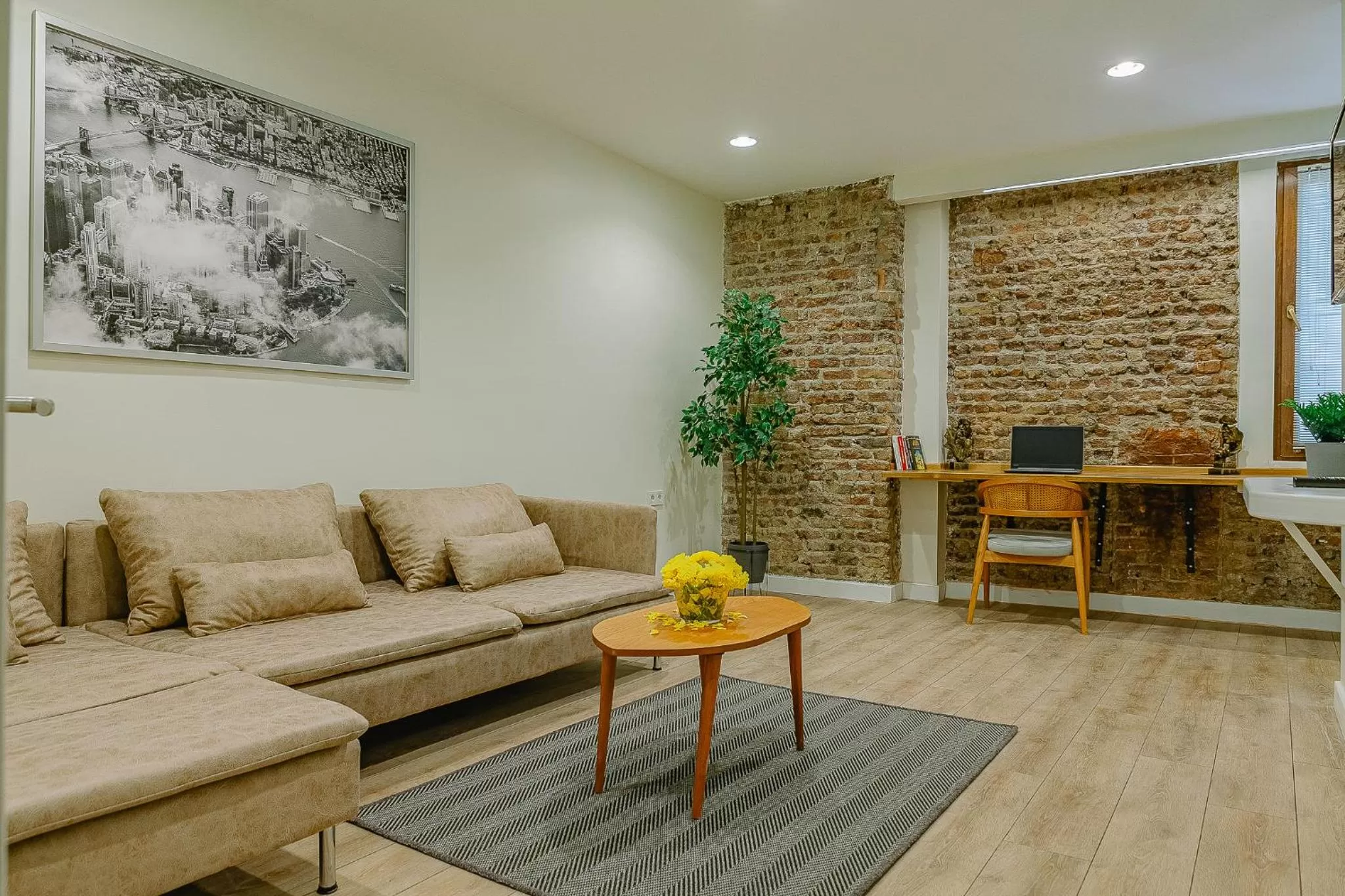 Living room in The Wilson Galata Hotel