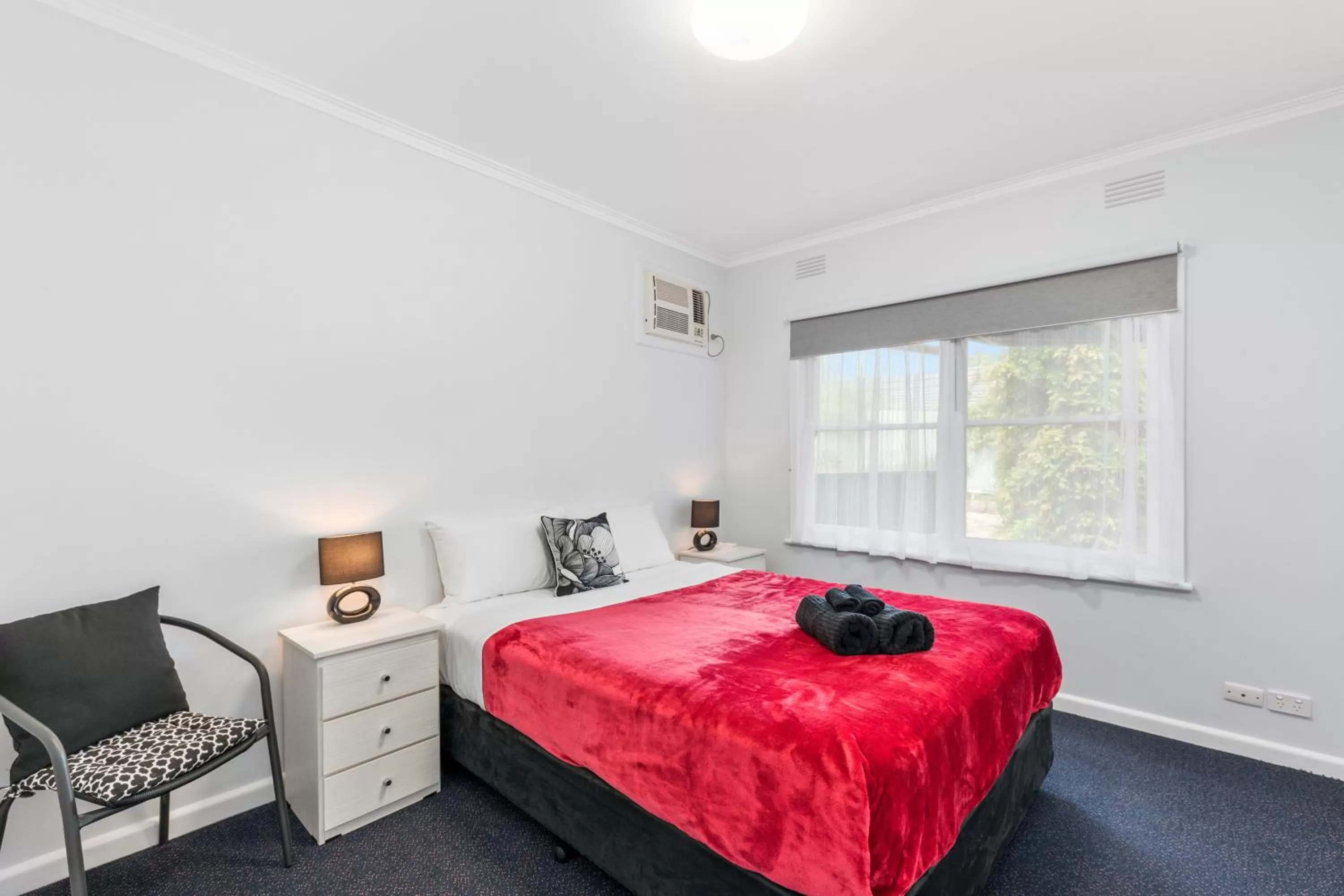 Bedroom, Bed in Wattle Grove Motel Maryborough
